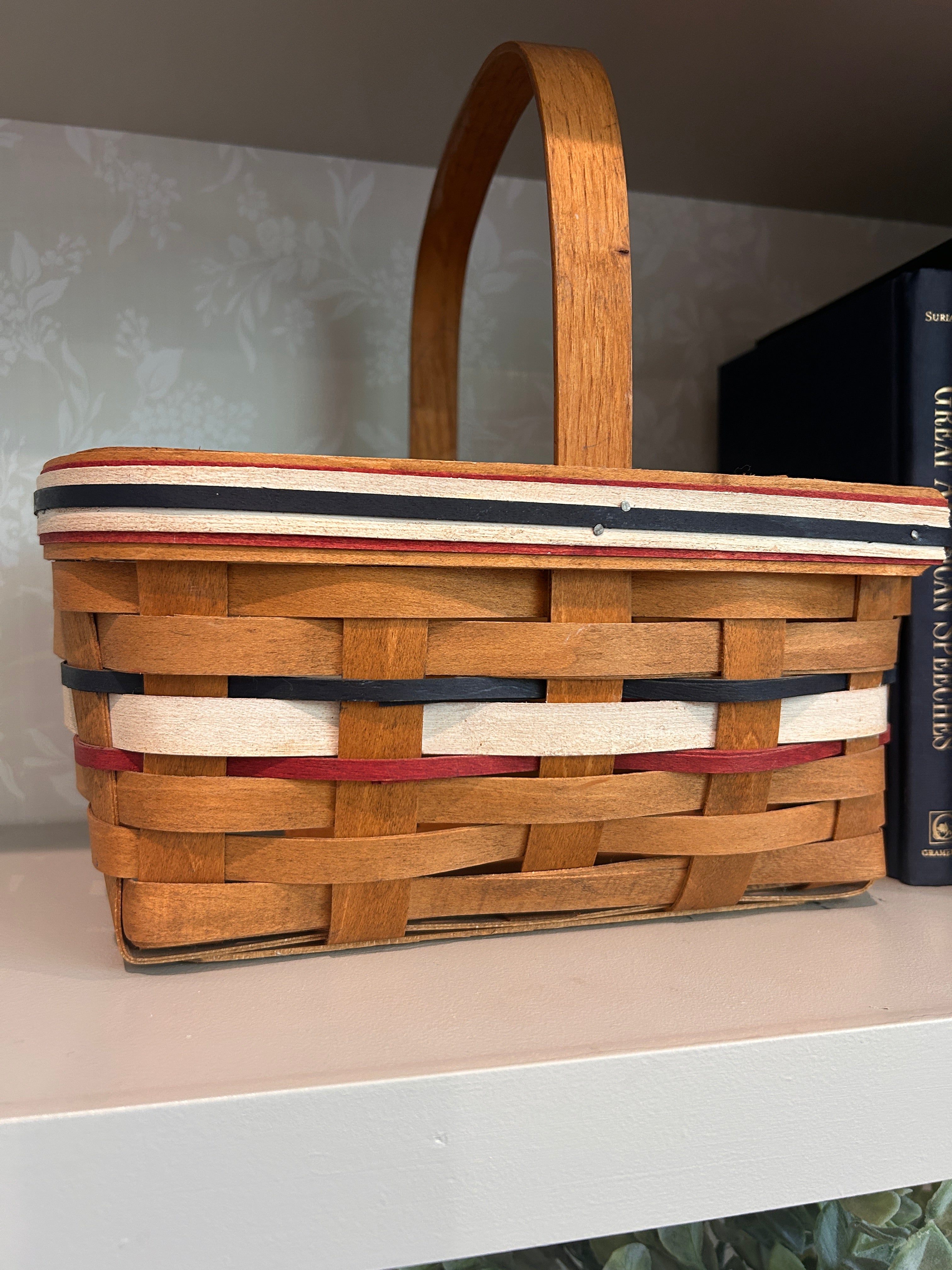 Vintage Workshops Gerald E. Henn Americana Handled Basket