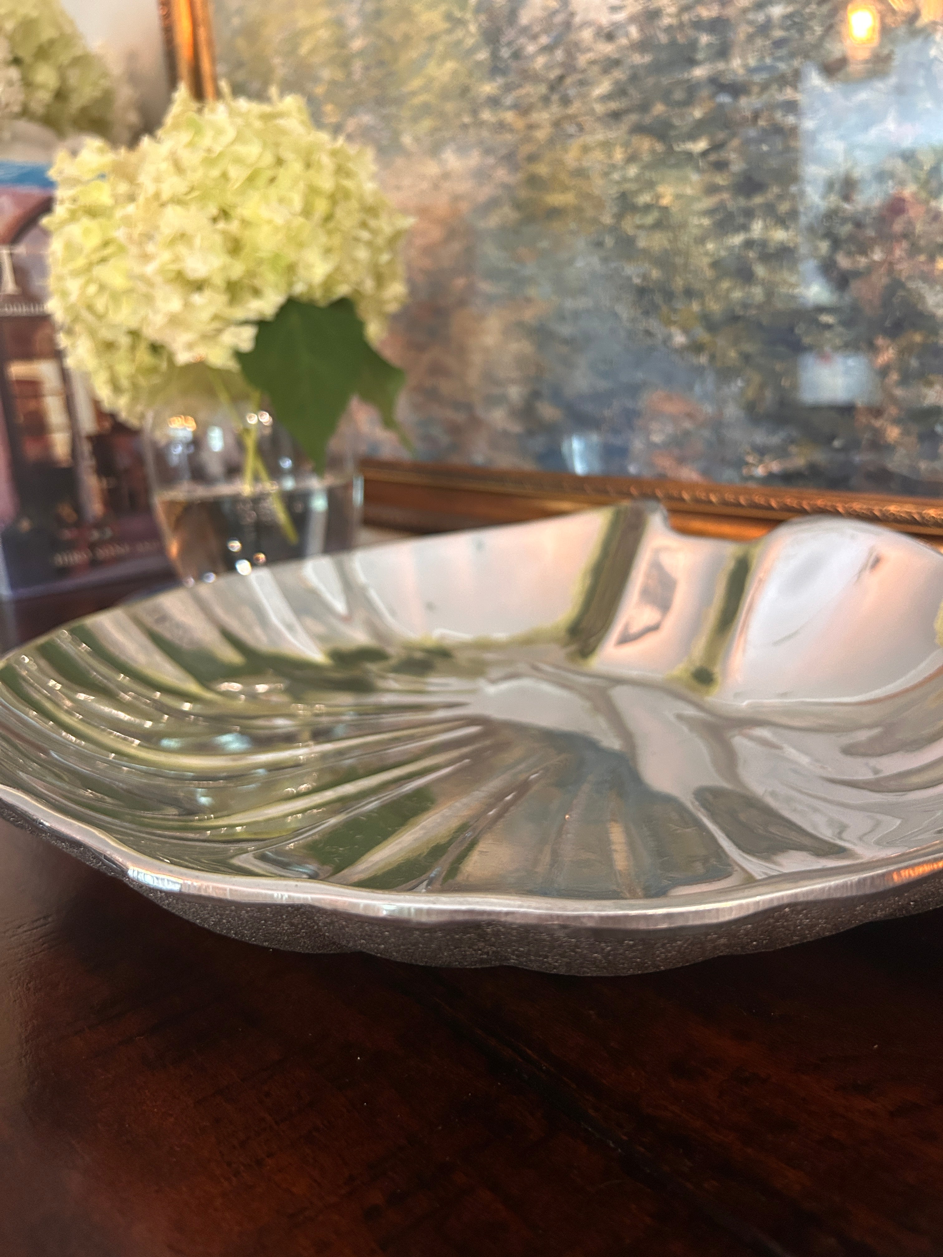 Wilton Armetale Shell Serving Dishes, Set of 2