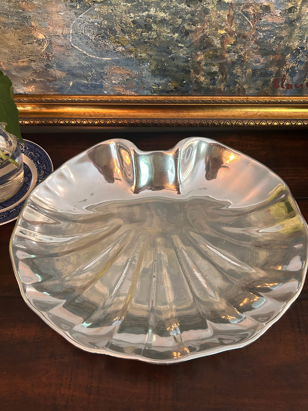 Wilton Armetale Shell Serving Dishes, Set of 2