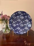 Crownford China Co. “Calico” Pattern English Dinner Plate