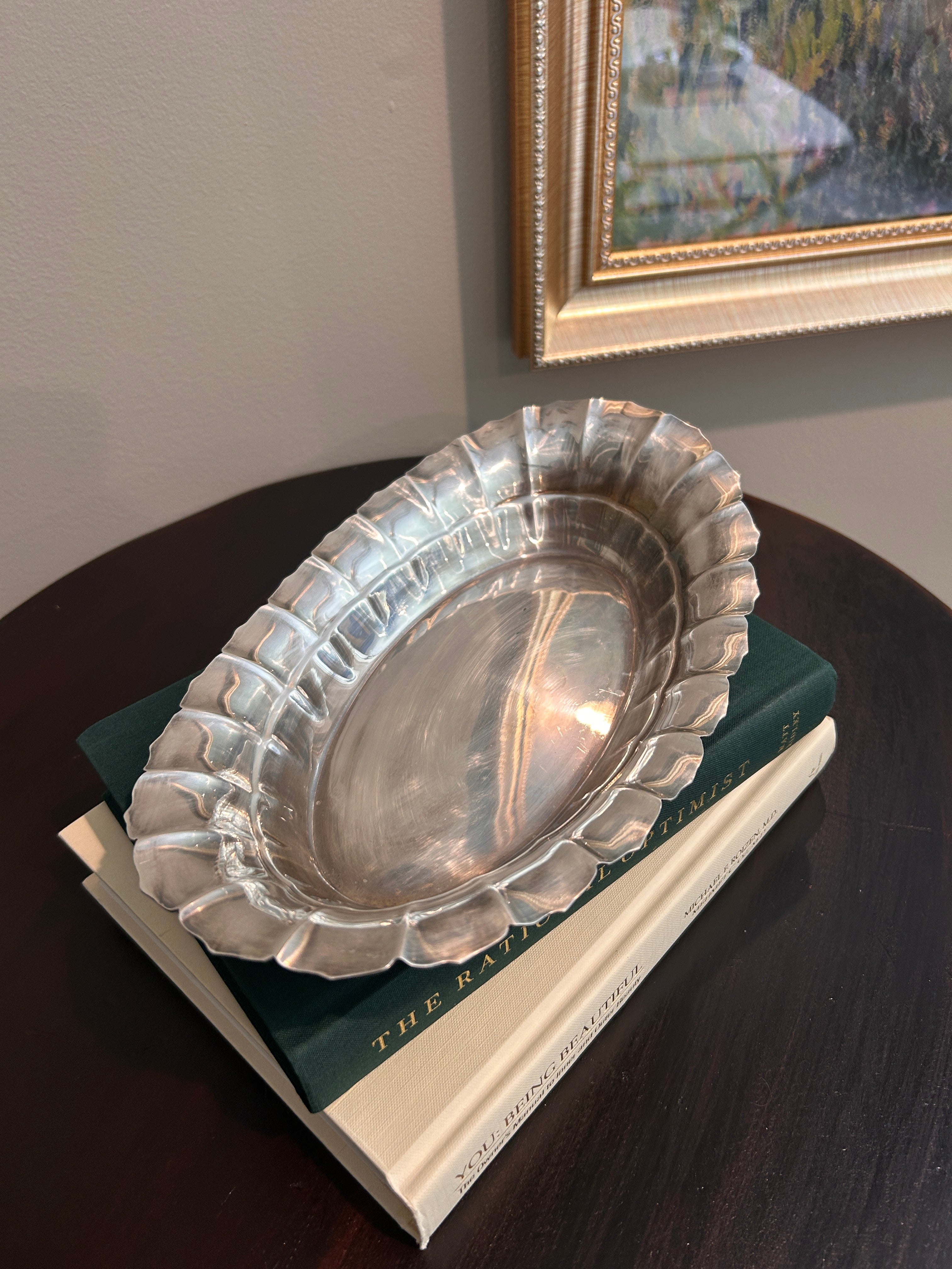 Vintage Reed & Barton Silverplate Fluted Bowl
