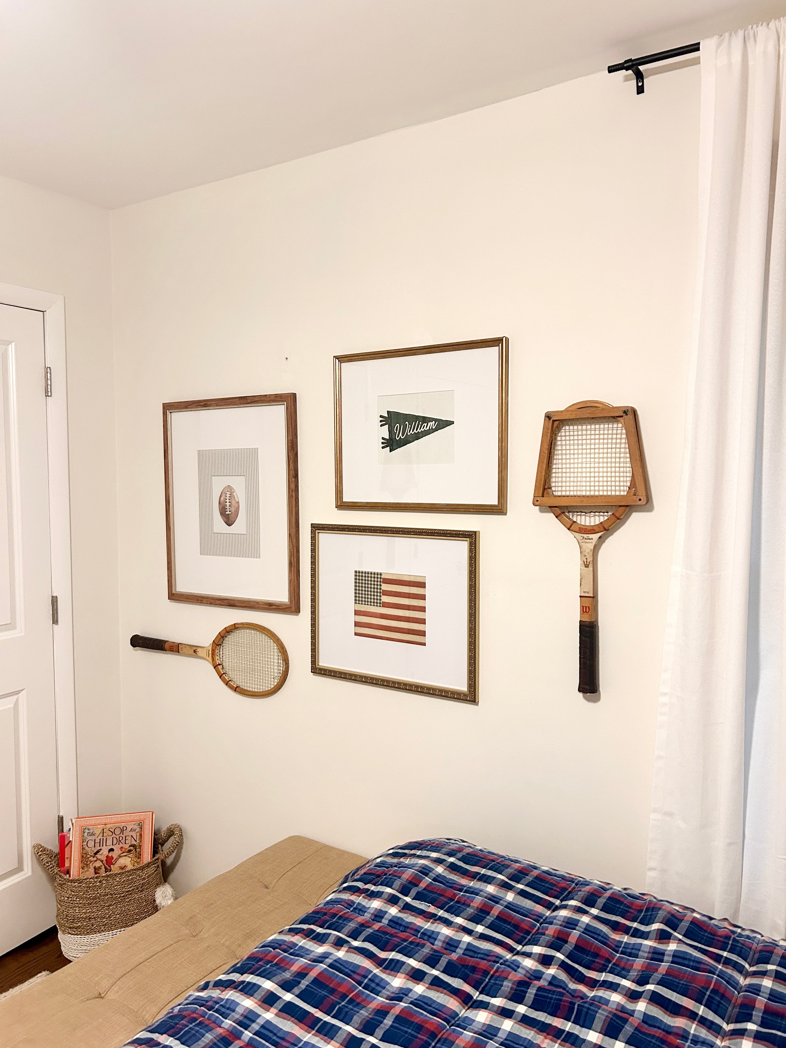 Vintage Wooden Tennis Racket Bundle- Set of 3