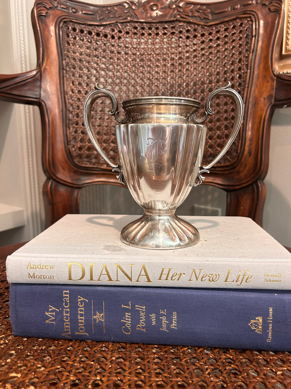 Vintage Knickerbocker Silver Co. Silverplate Trophy Cup / Vase