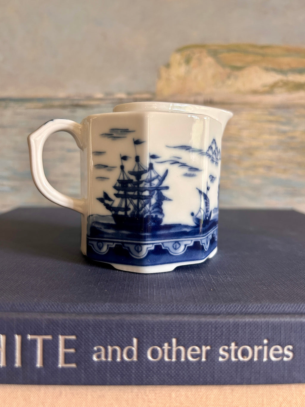 Vintage Andrea by Sadek Nautical Sugar and Creamer Set