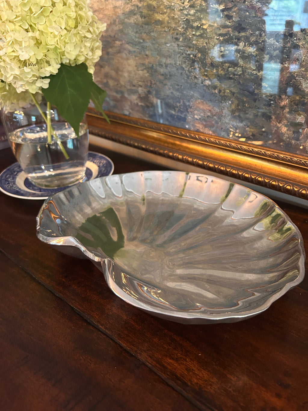 Wilton Armetale Shell Serving Dishes, Set of 2
