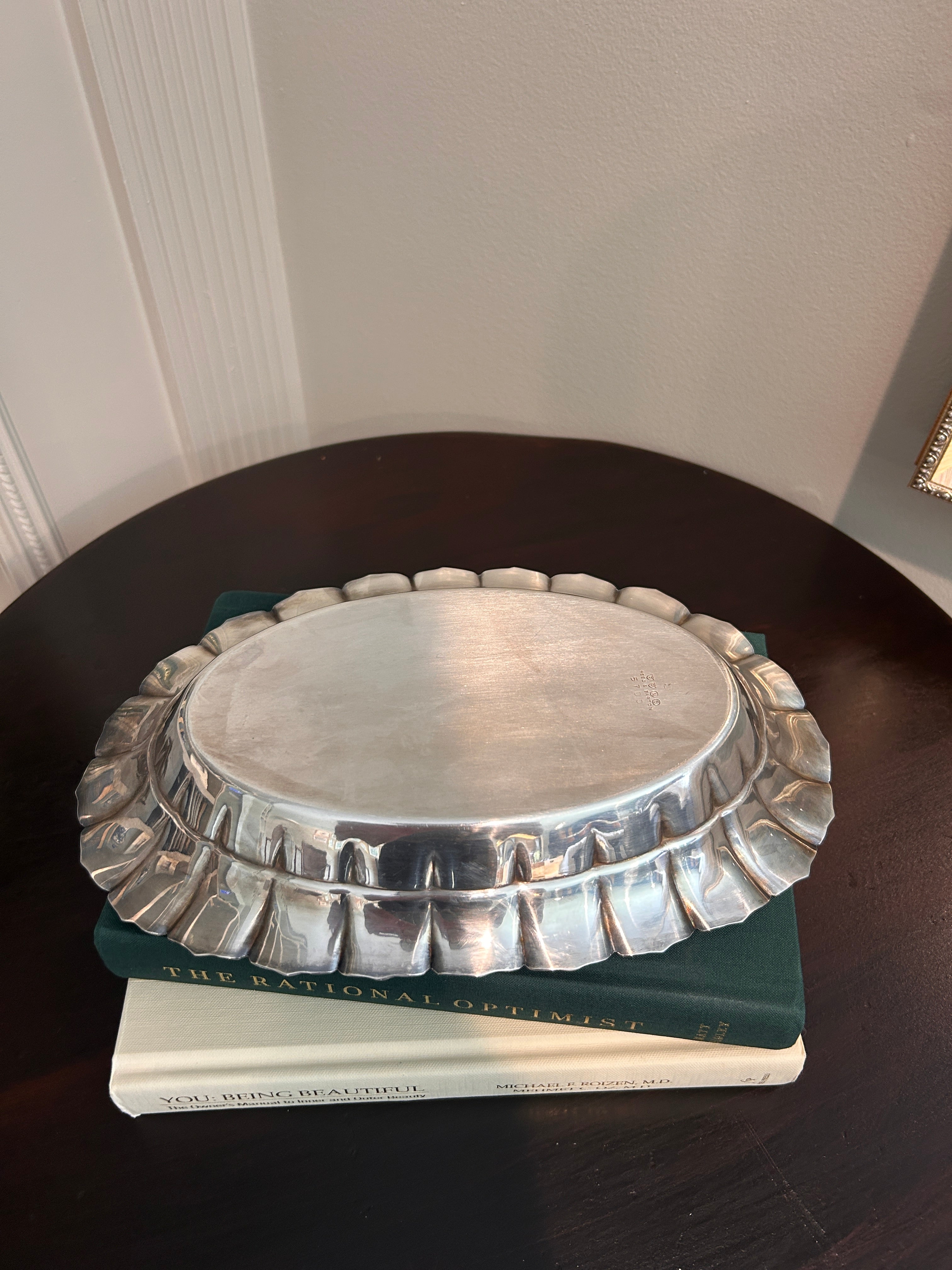 Vintage Reed & Barton Silverplate Fluted Bowl