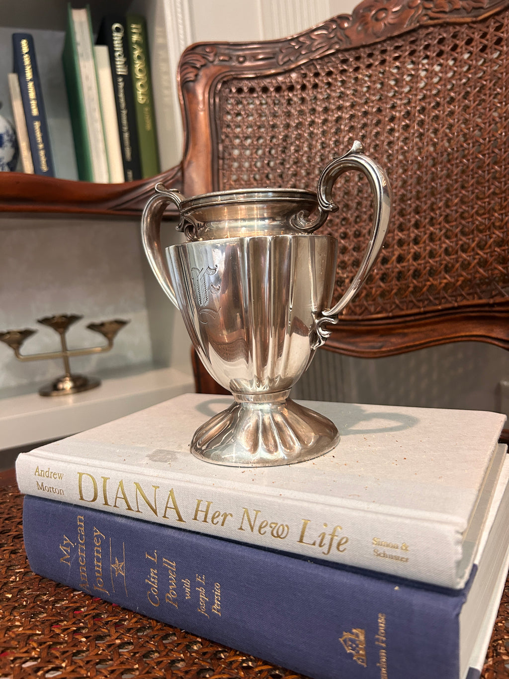 Vintage Knickerbocker Silver Co. Silverplate Trophy Cup / Vase