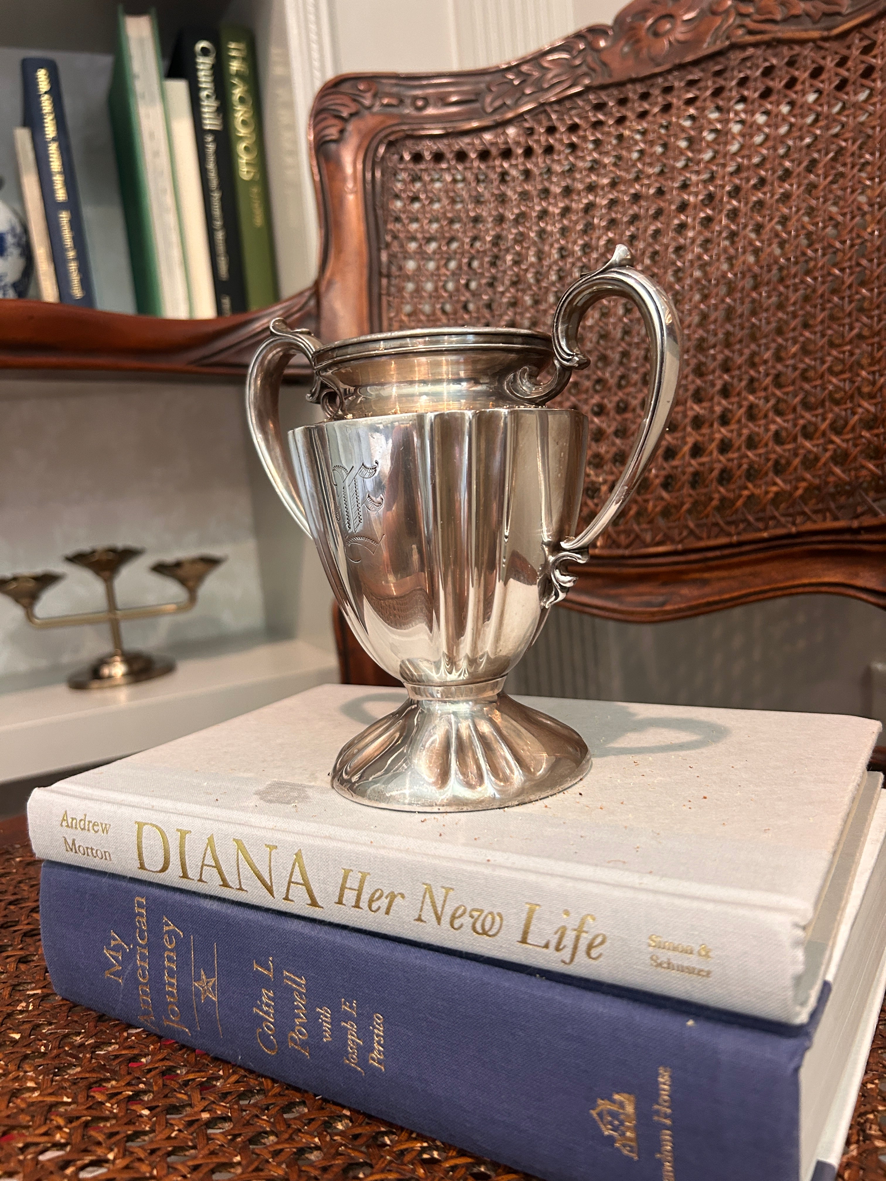 Vintage Knickerbocker Silver Co. Silverplate Trophy Cup / Vase