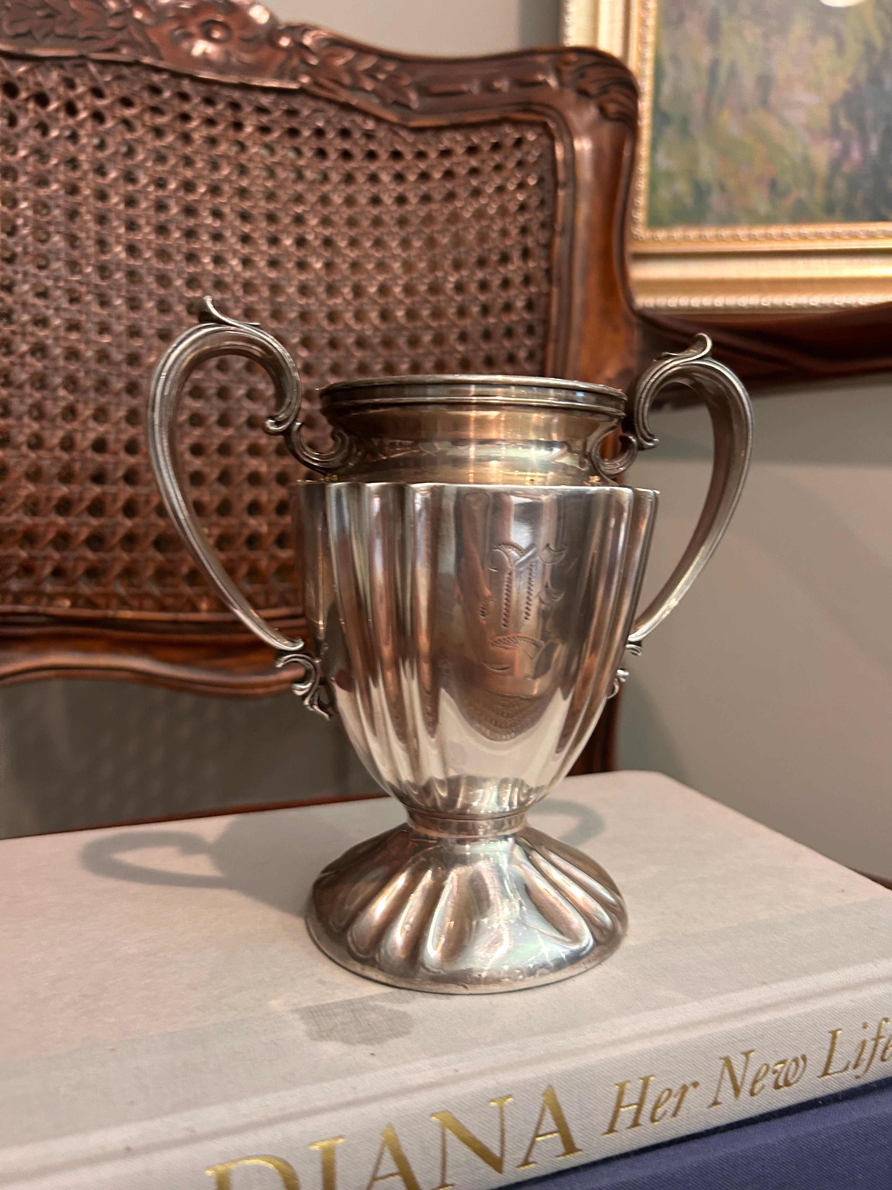 Vintage Knickerbocker Silver Co. Silverplate Trophy Cup / Vase
