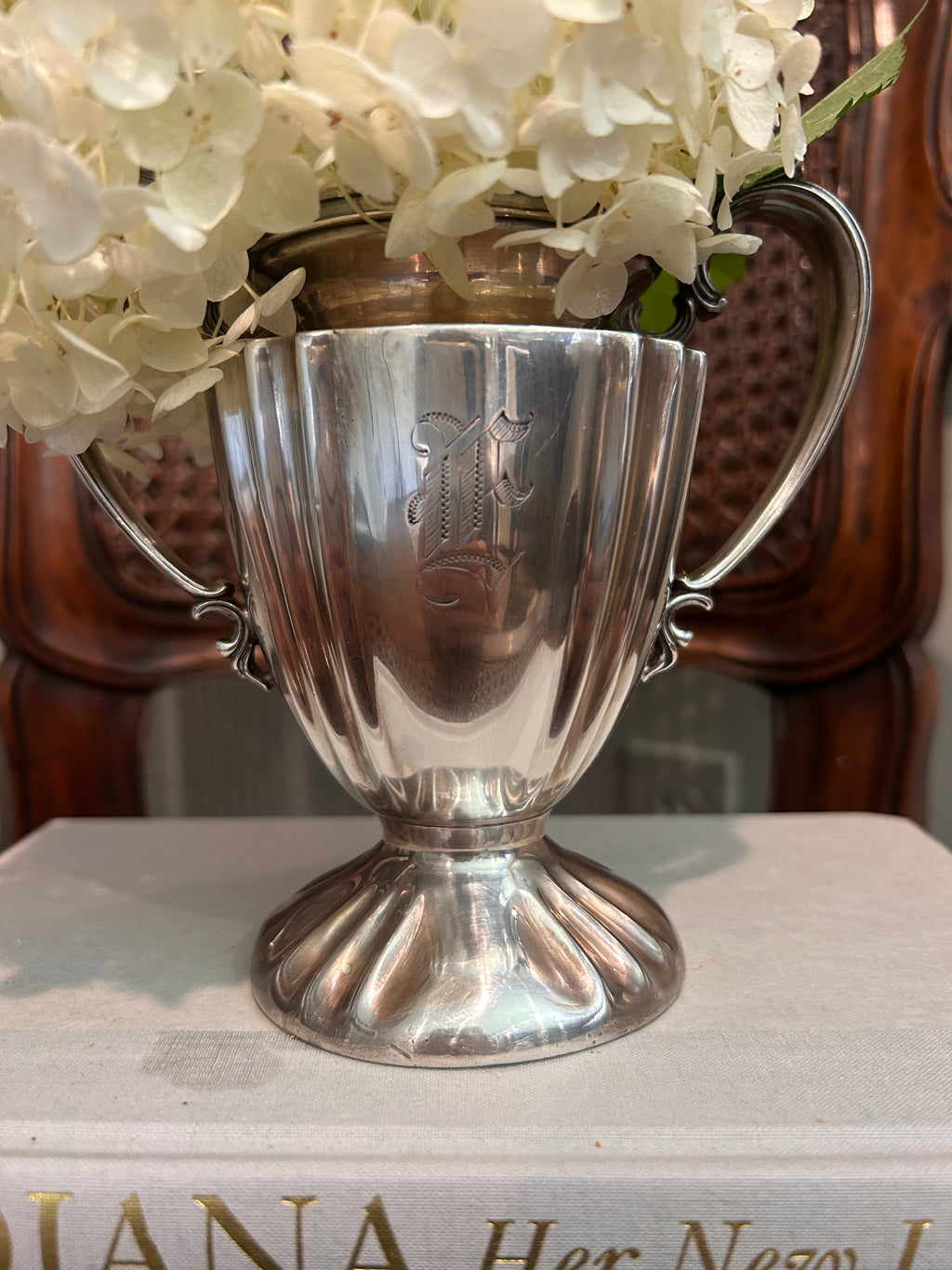 Vintage Knickerbocker Silver Co. Silverplate Trophy Cup / Vase