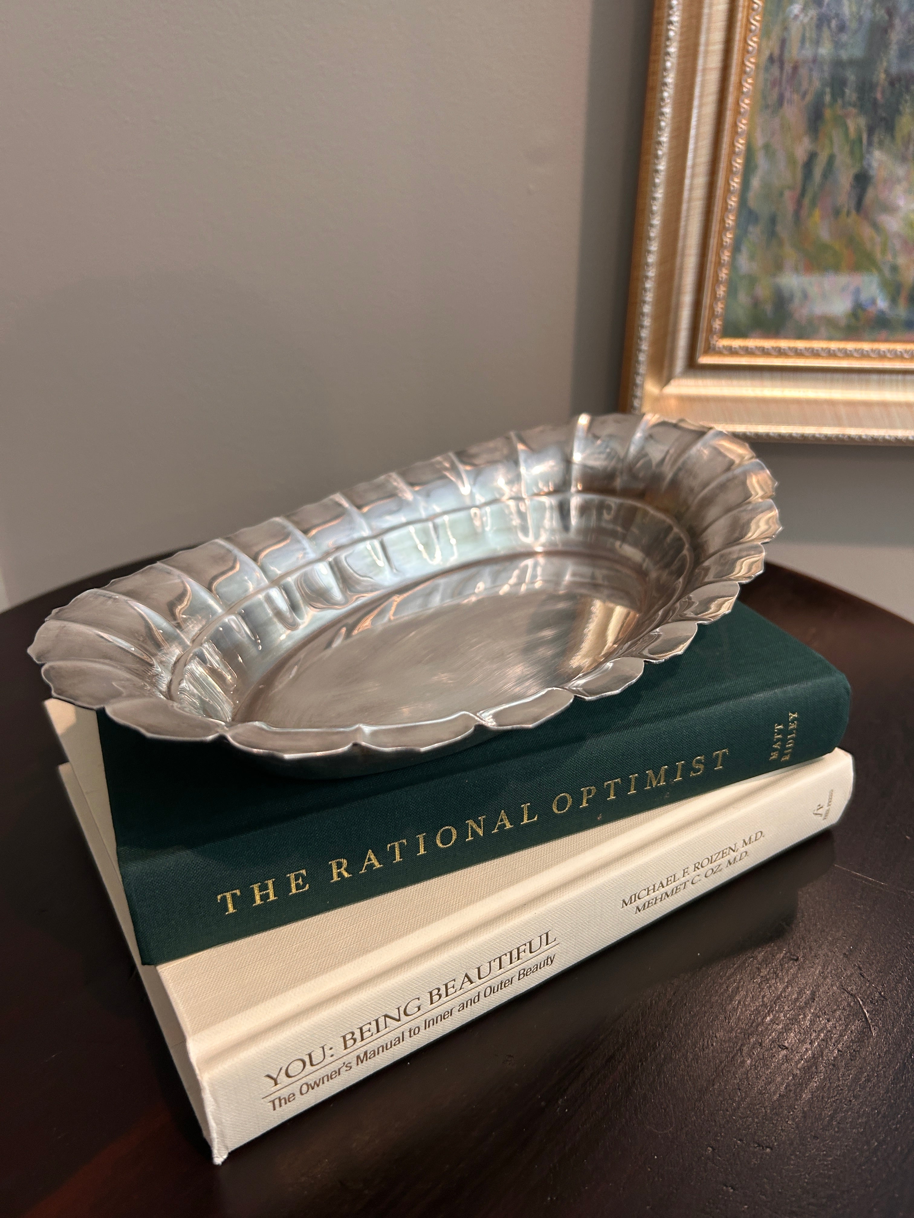 Vintage Reed & Barton Silverplate Fluted Bowl