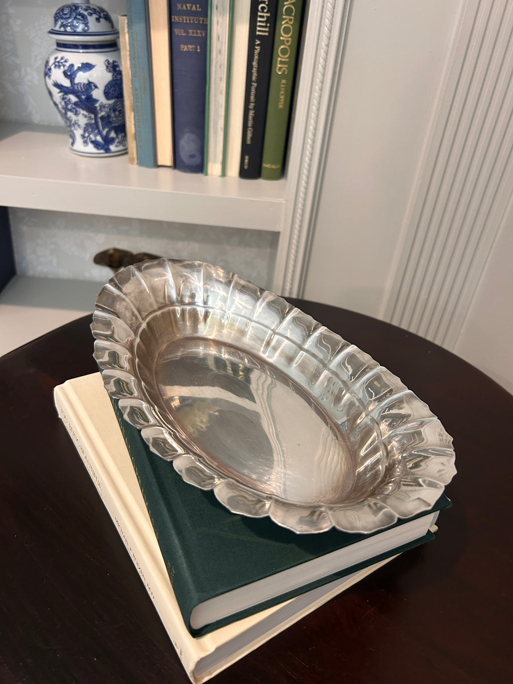 Vintage Reed & Barton Silverplate Fluted Bowl