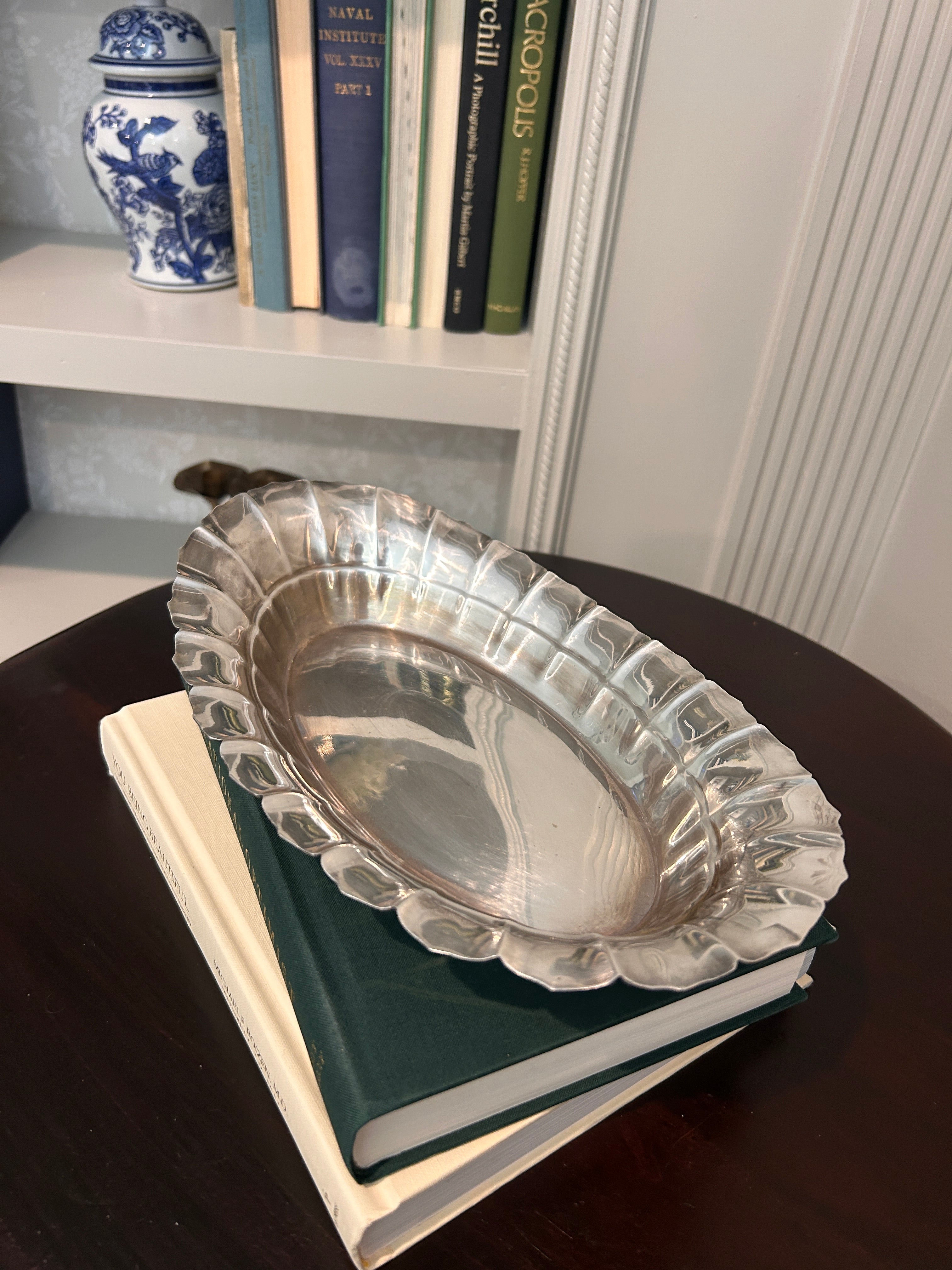 Vintage Reed & Barton Silverplate Fluted Bowl