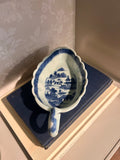 Antique Chinese Export Canton Blue & White Saucedish