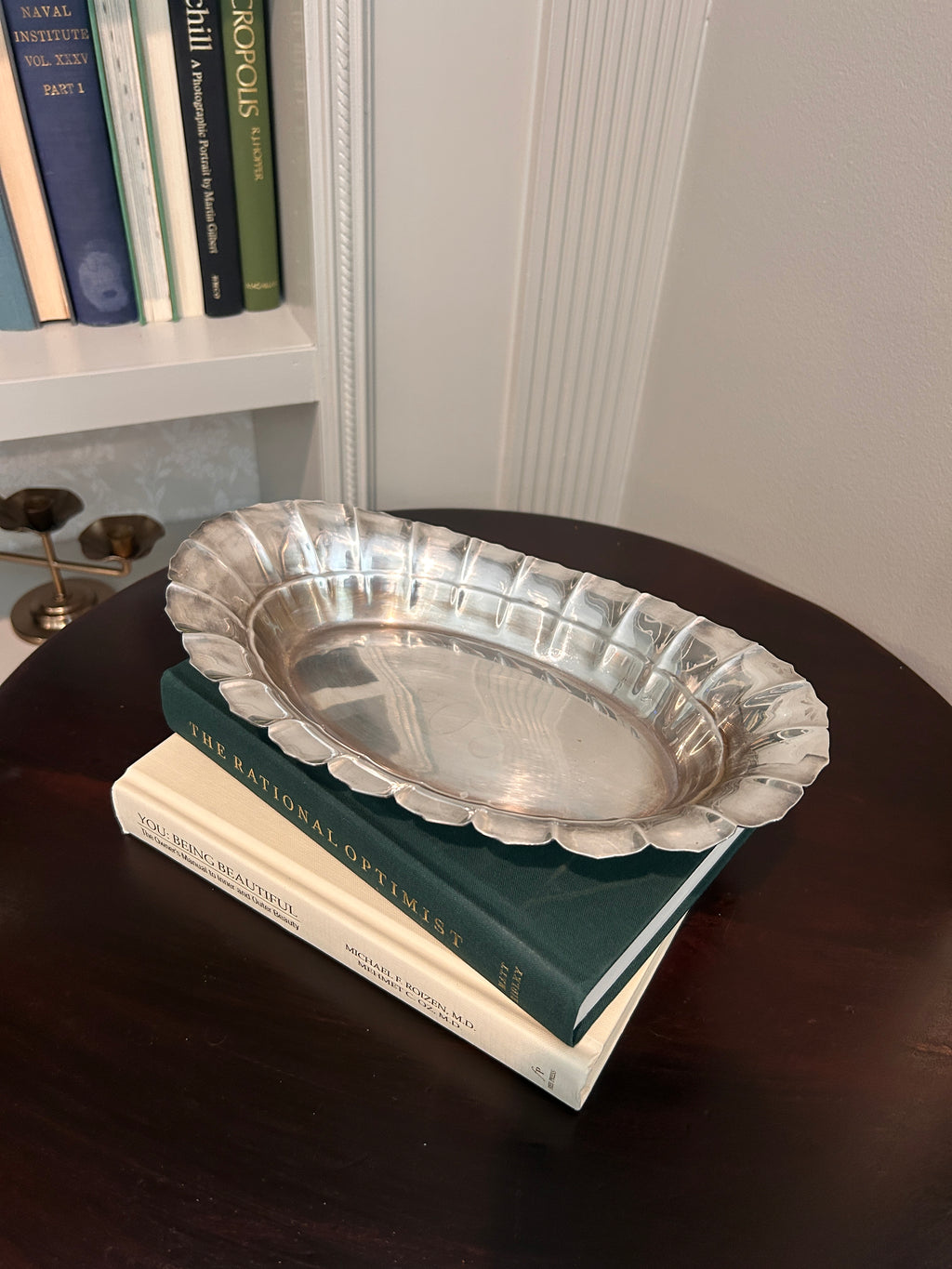 Vintage Reed & Barton Silverplate Fluted Bowl