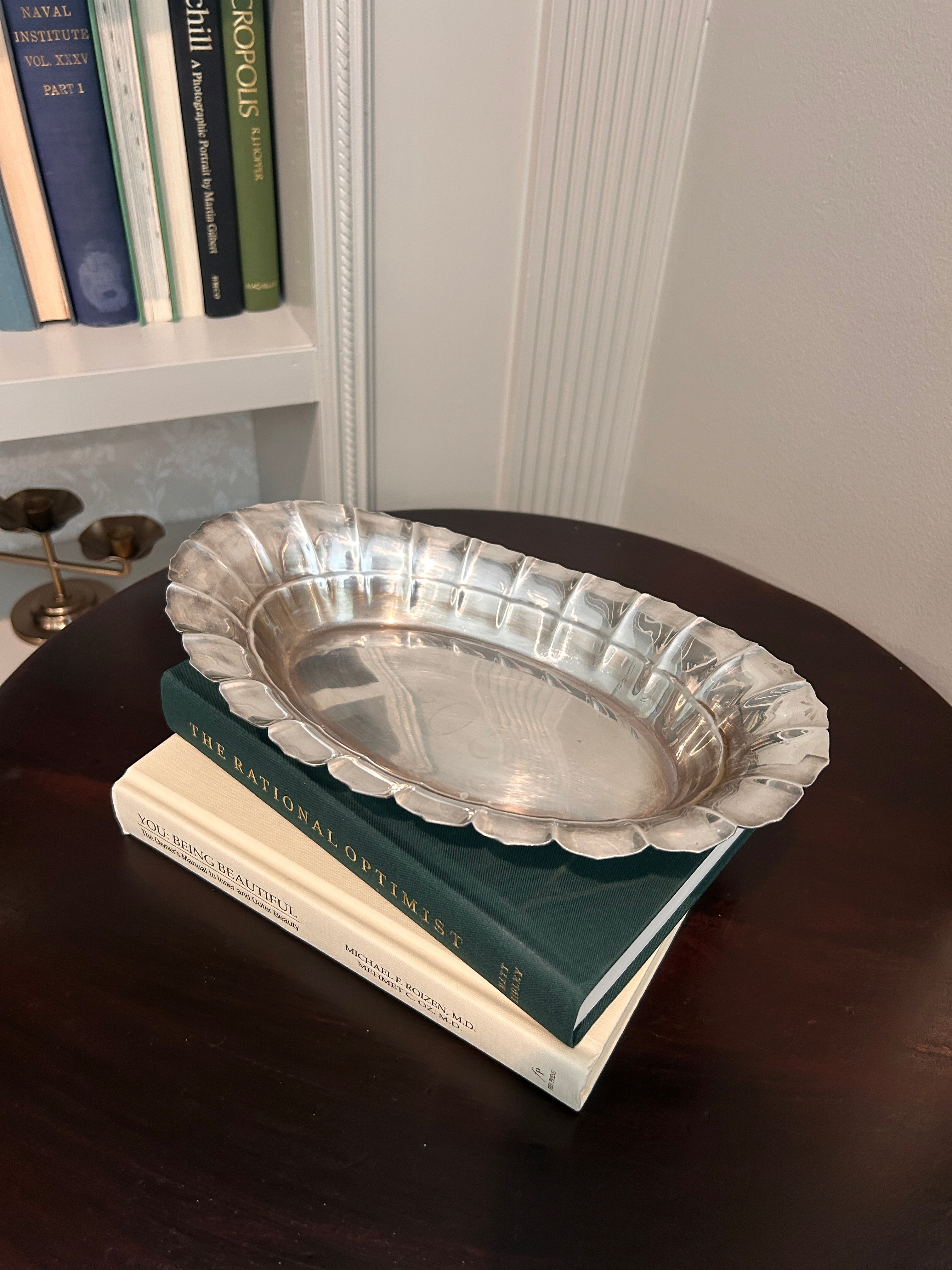 Vintage Reed & Barton Silverplate Fluted Bowl