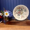 Vintage Johnson Brothers “Sheraton Floral Center” Ironstone Bowl