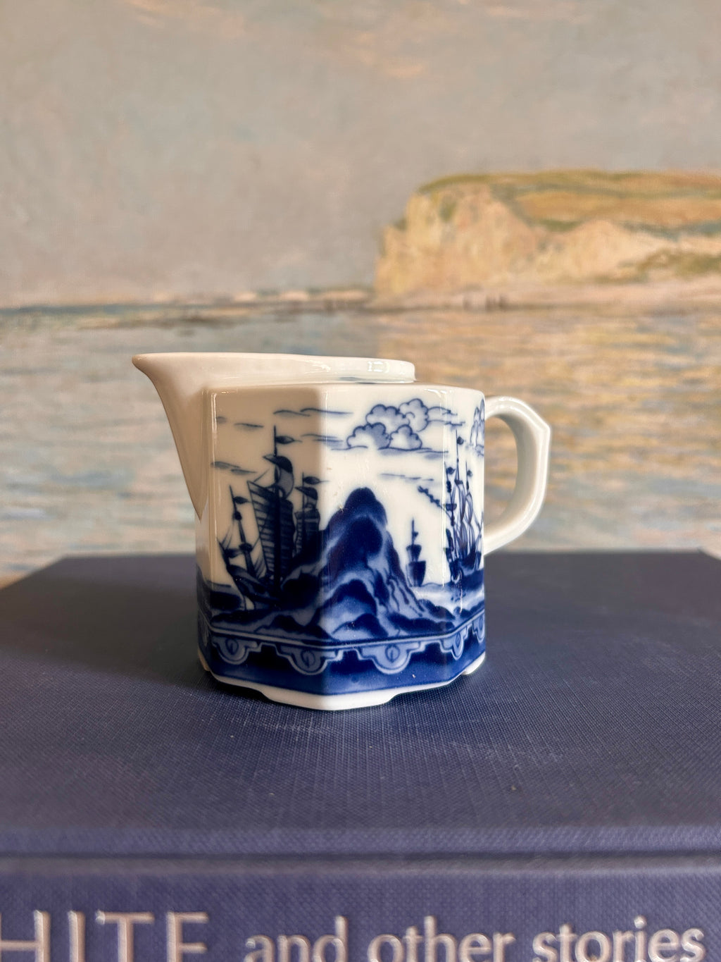 Vintage Andrea by Sadek Nautical Sugar and Creamer Set