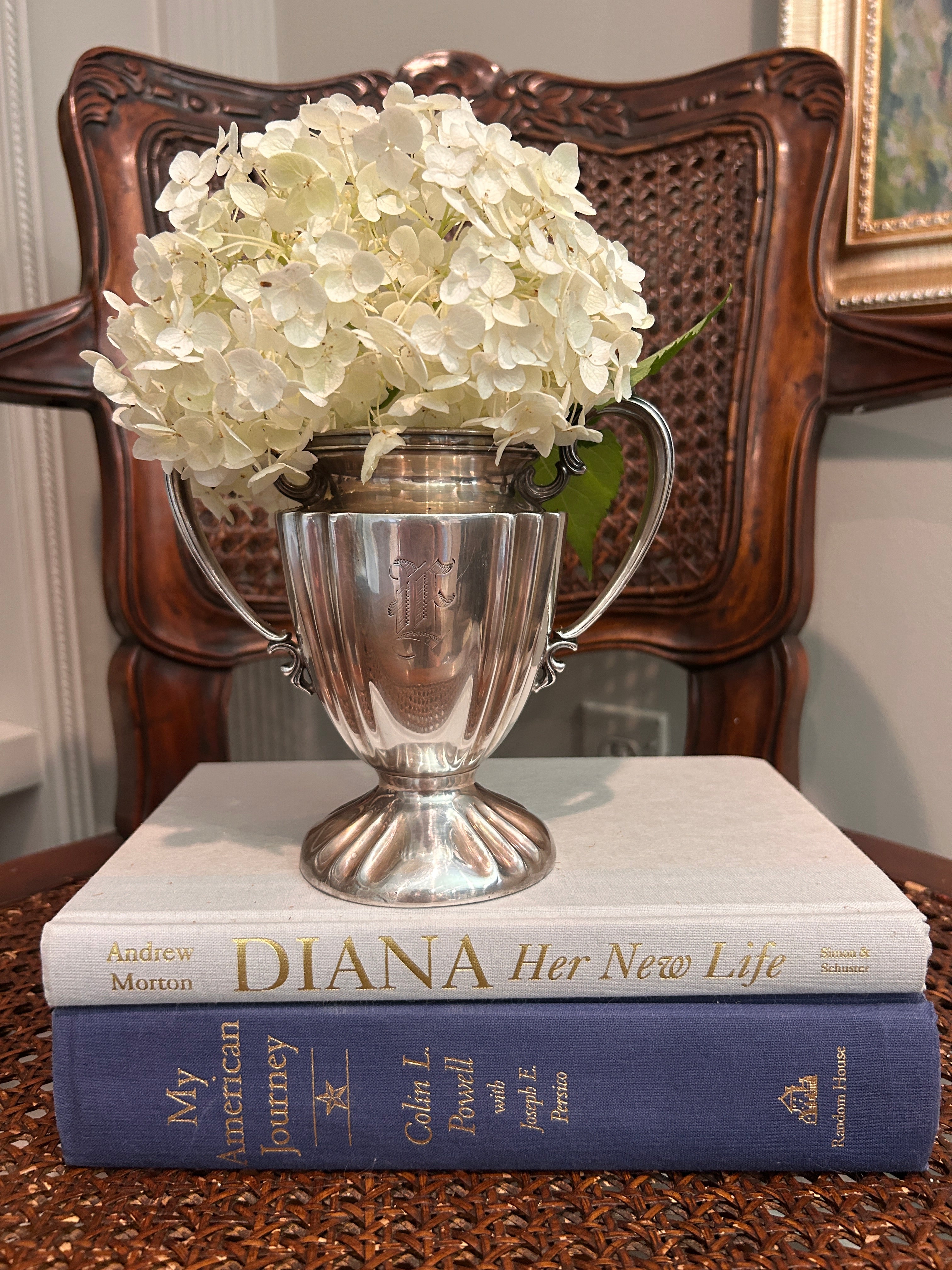 Vintage Knickerbocker Silver Co. Silverplate Trophy Cup / Vase