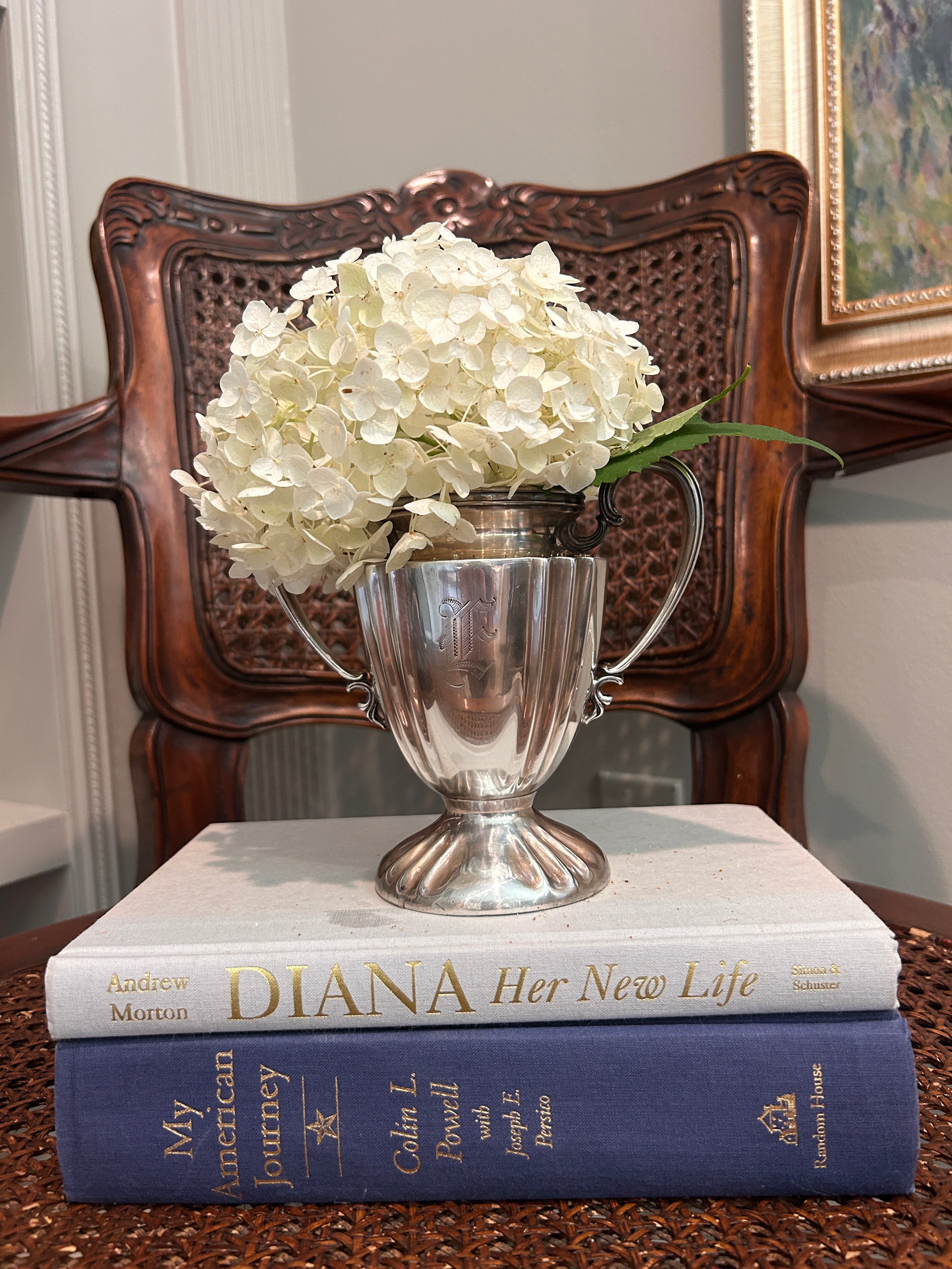 Vintage Knickerbocker Silver Co. Silverplate Trophy Cup / Vase