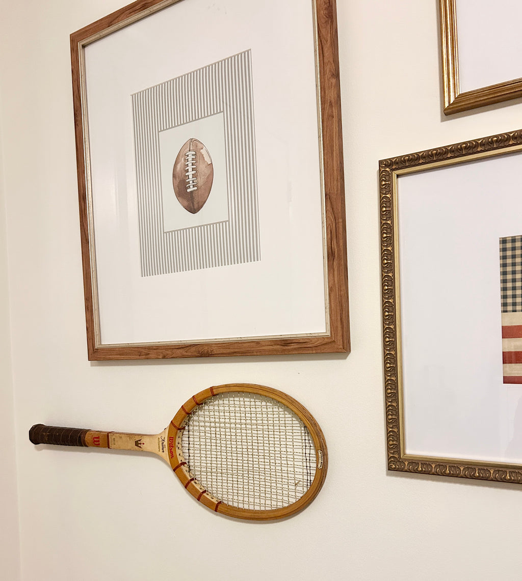 Vintage Wooden Tennis Racket Bundle- Set of 3