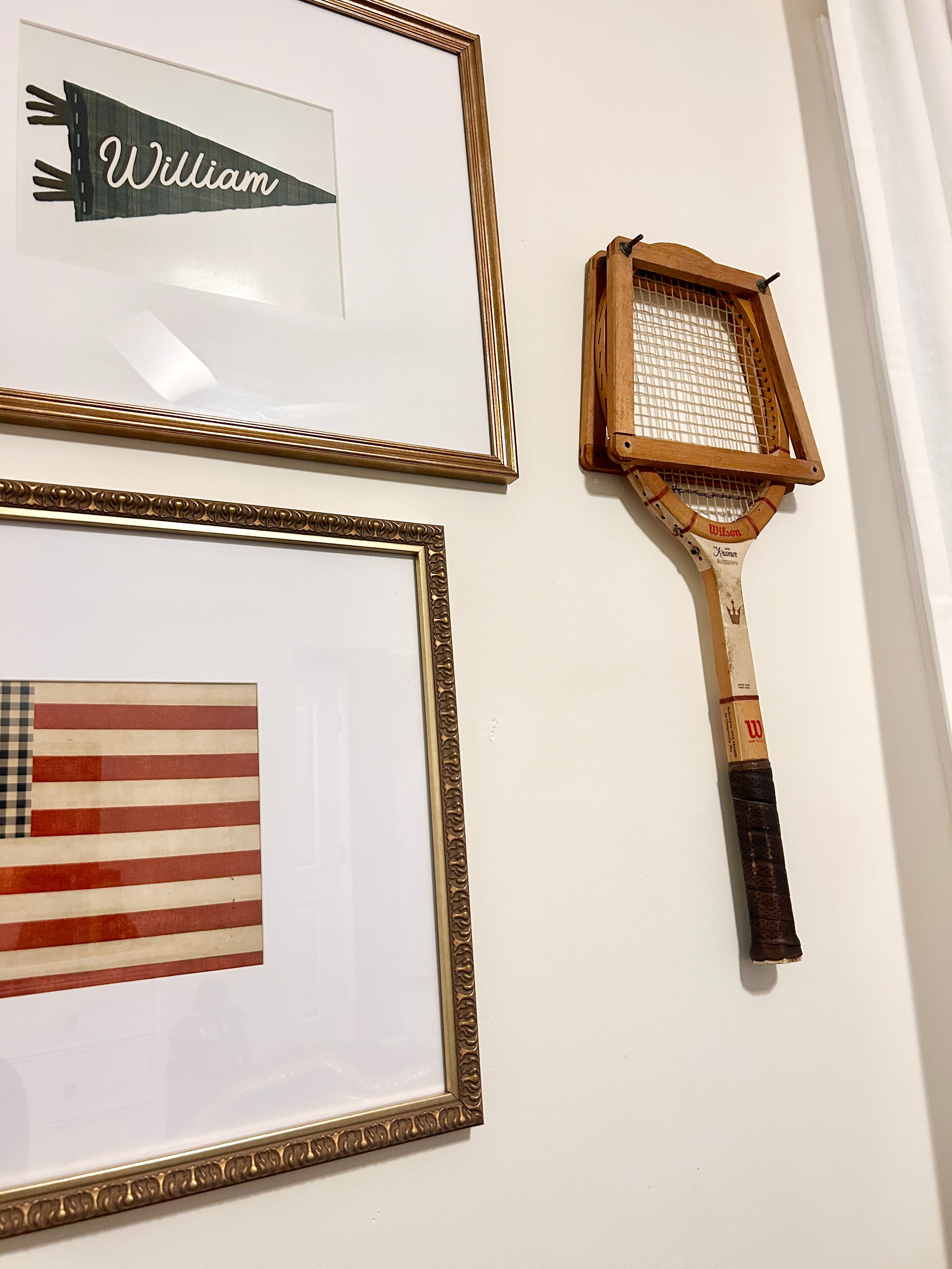 Vintage Wooden Tennis Racket Bundle- Set of 3