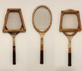 Vintage Wooden Tennis Racket Bundle- Set of 3
