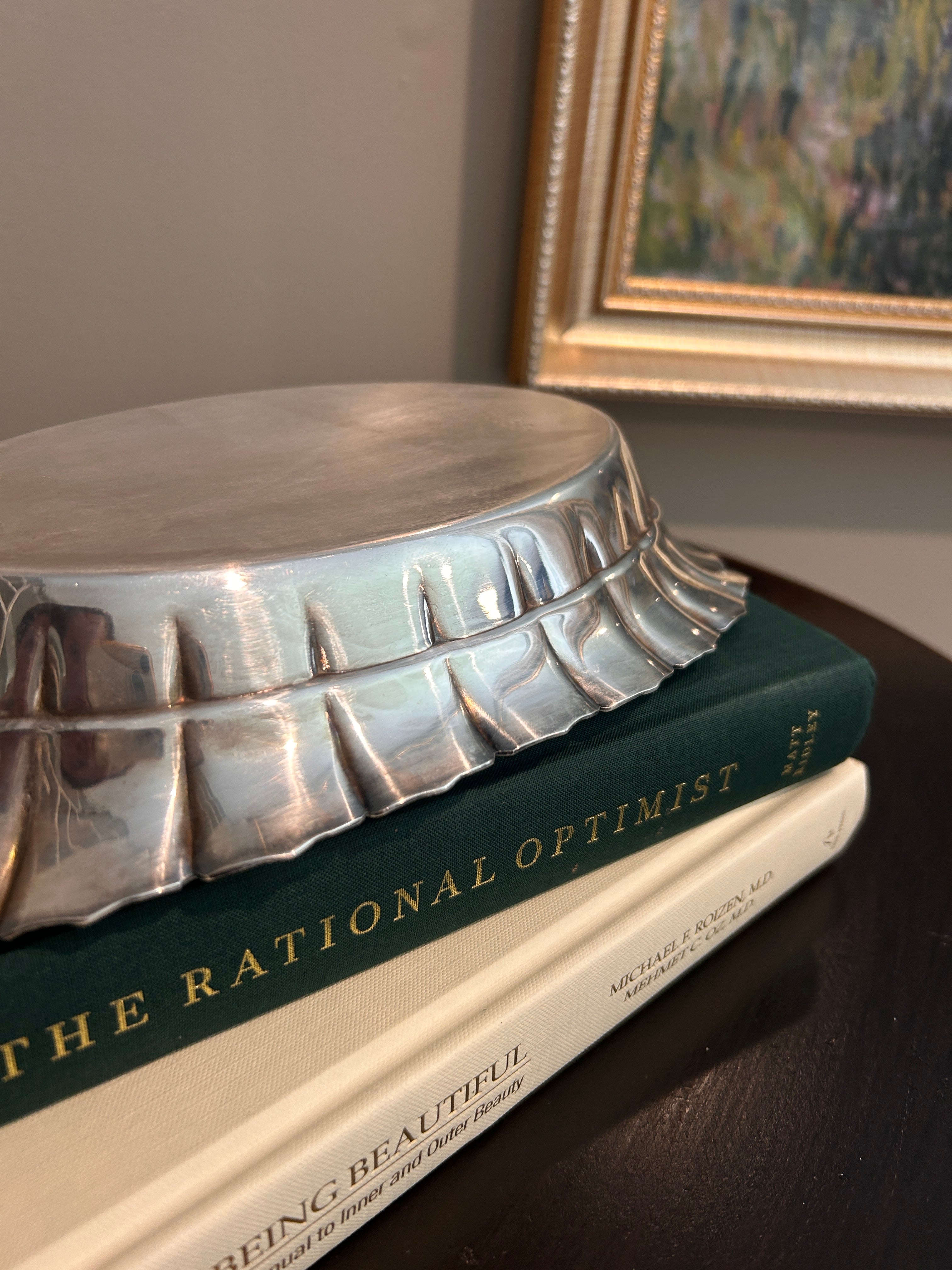 Vintage Reed & Barton Silverplate Fluted Bowl