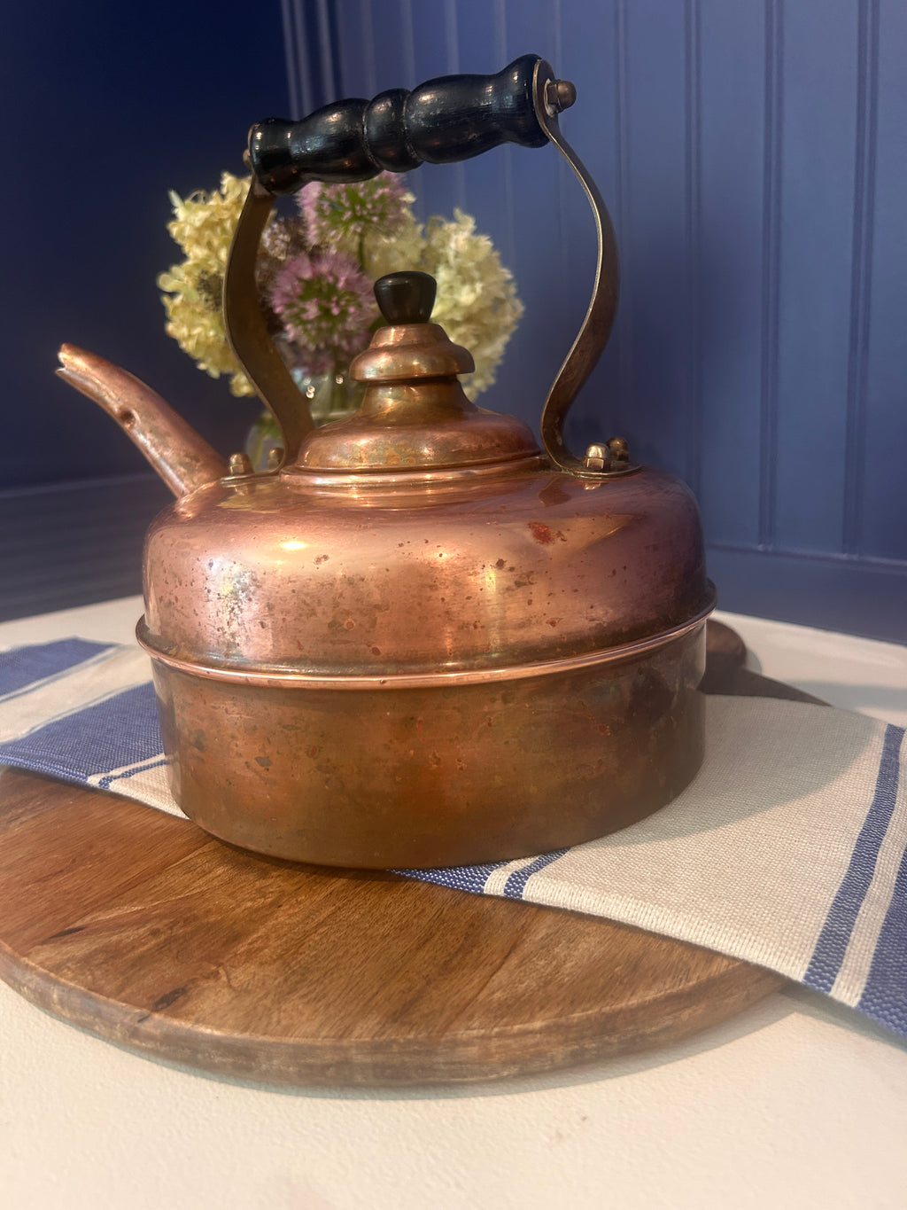 Vintage Simplex English Copper Kettle