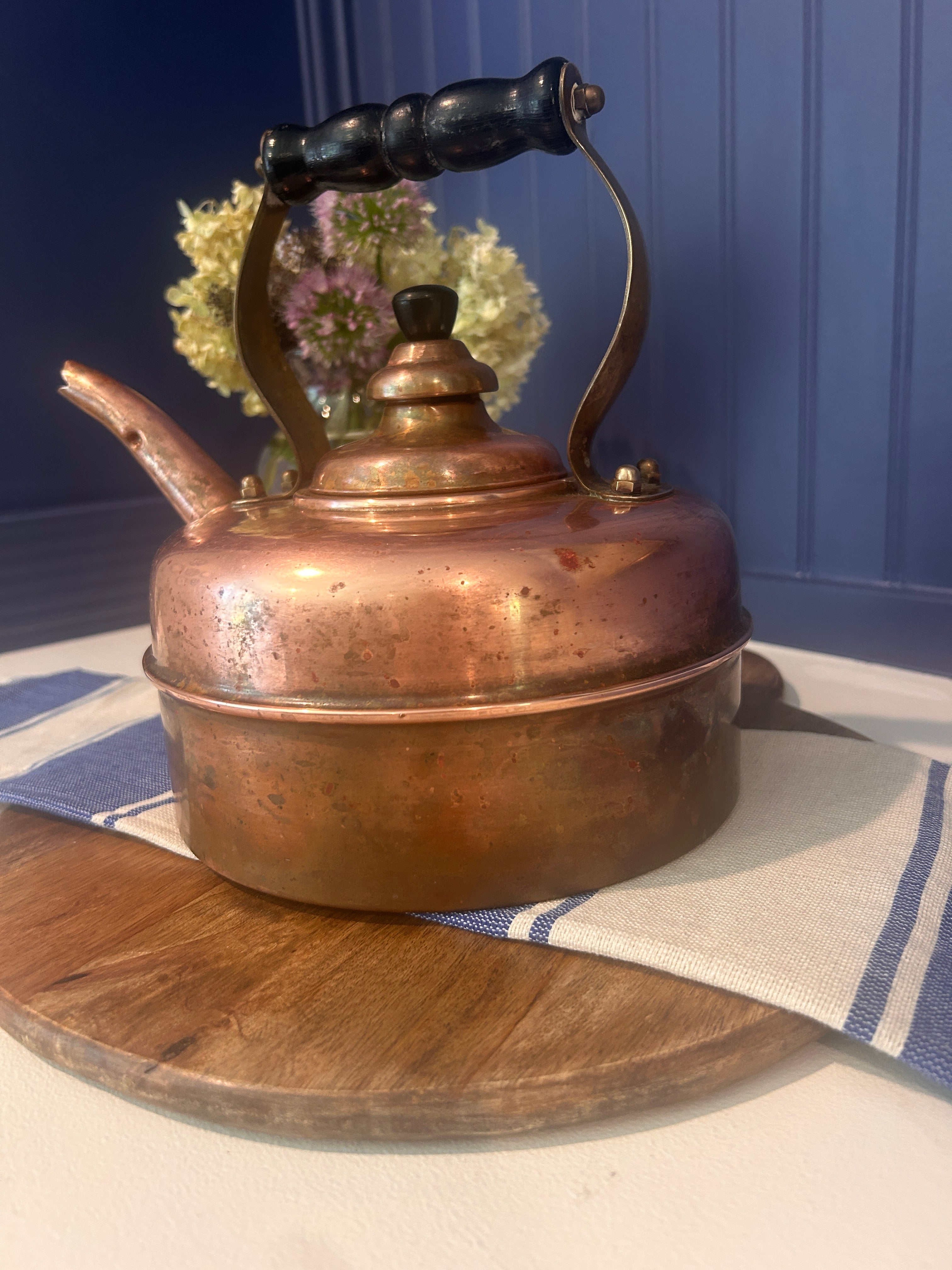 Vintage Simplex English Copper Kettle