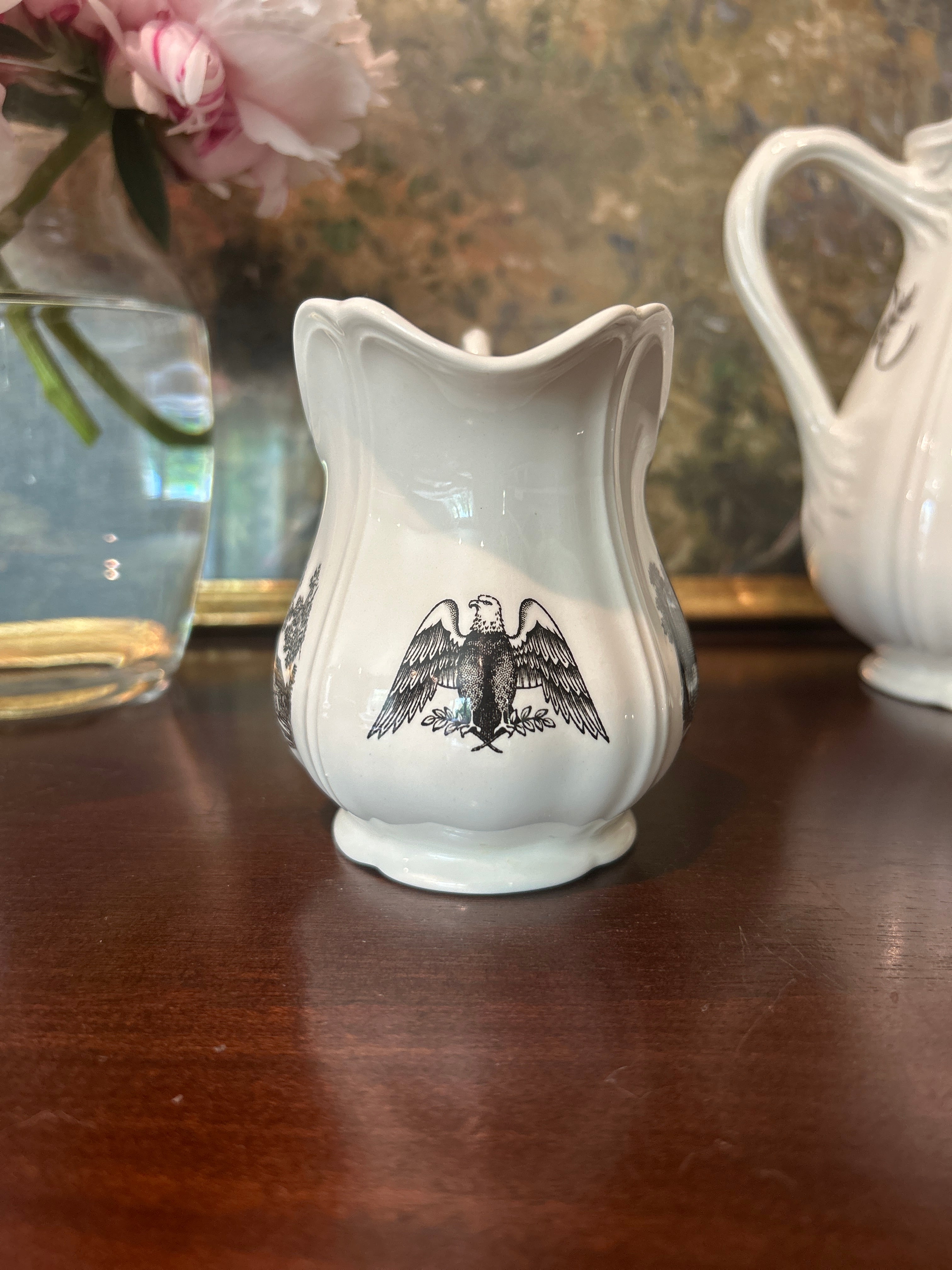 Vintage Wedgwood "Philadelphia" Coffee Pot & Creamer Set