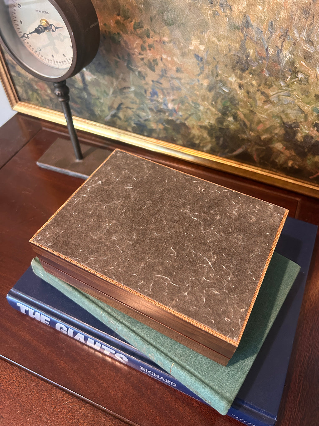Vintage 1988 Raritan Valley Country Club Member Guest Wooden Box- Limited Time