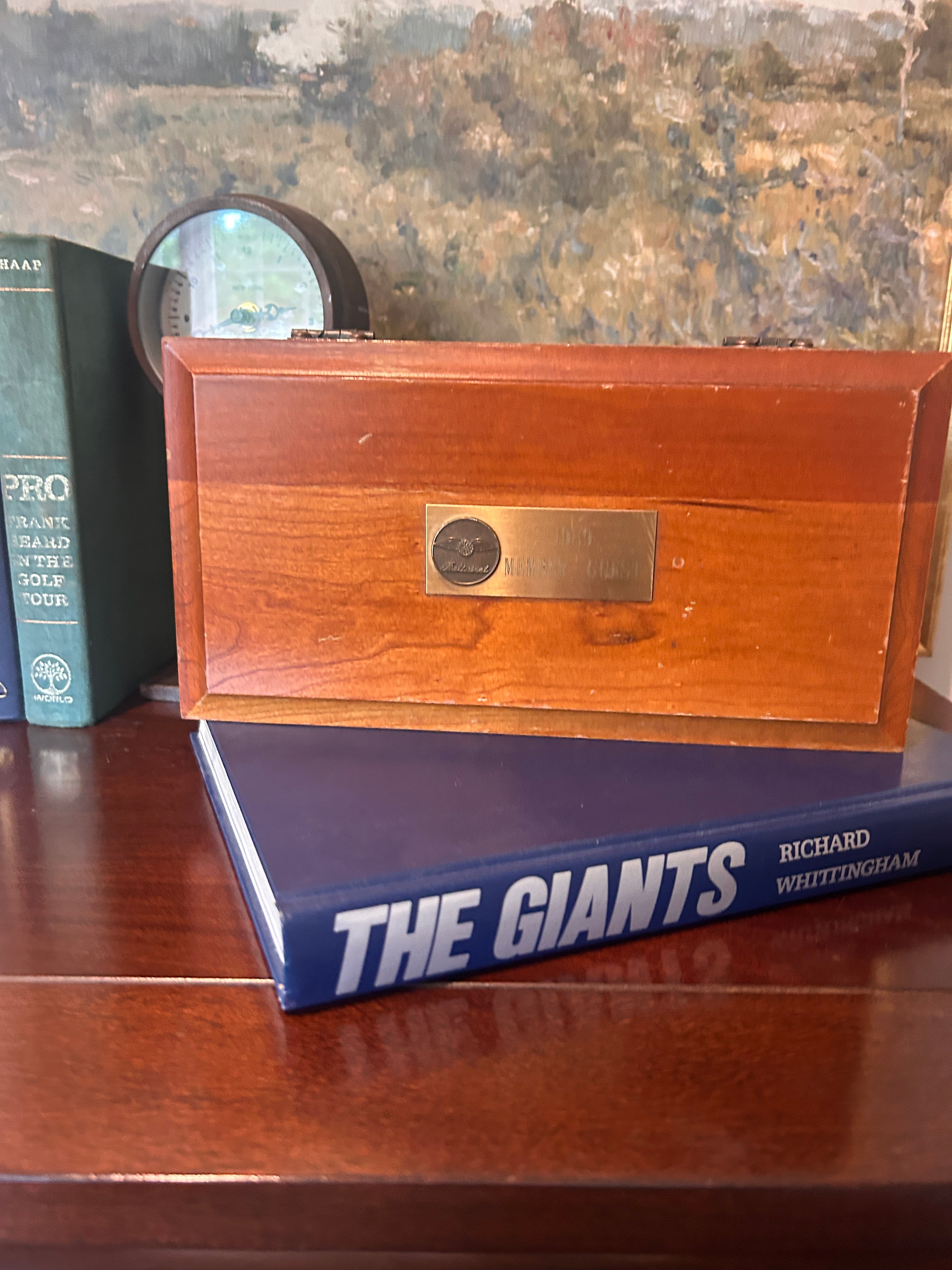Vintage 1989 Baltusrol Golf Club Keepsake Box- Limited Time