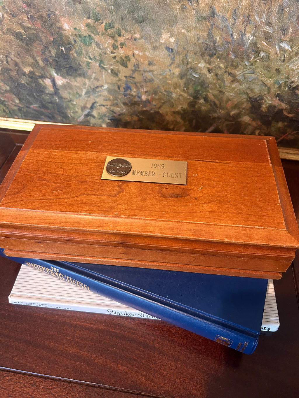 Vintage 1989 Baltusrol Golf Club Keepsake Box- Limited Time