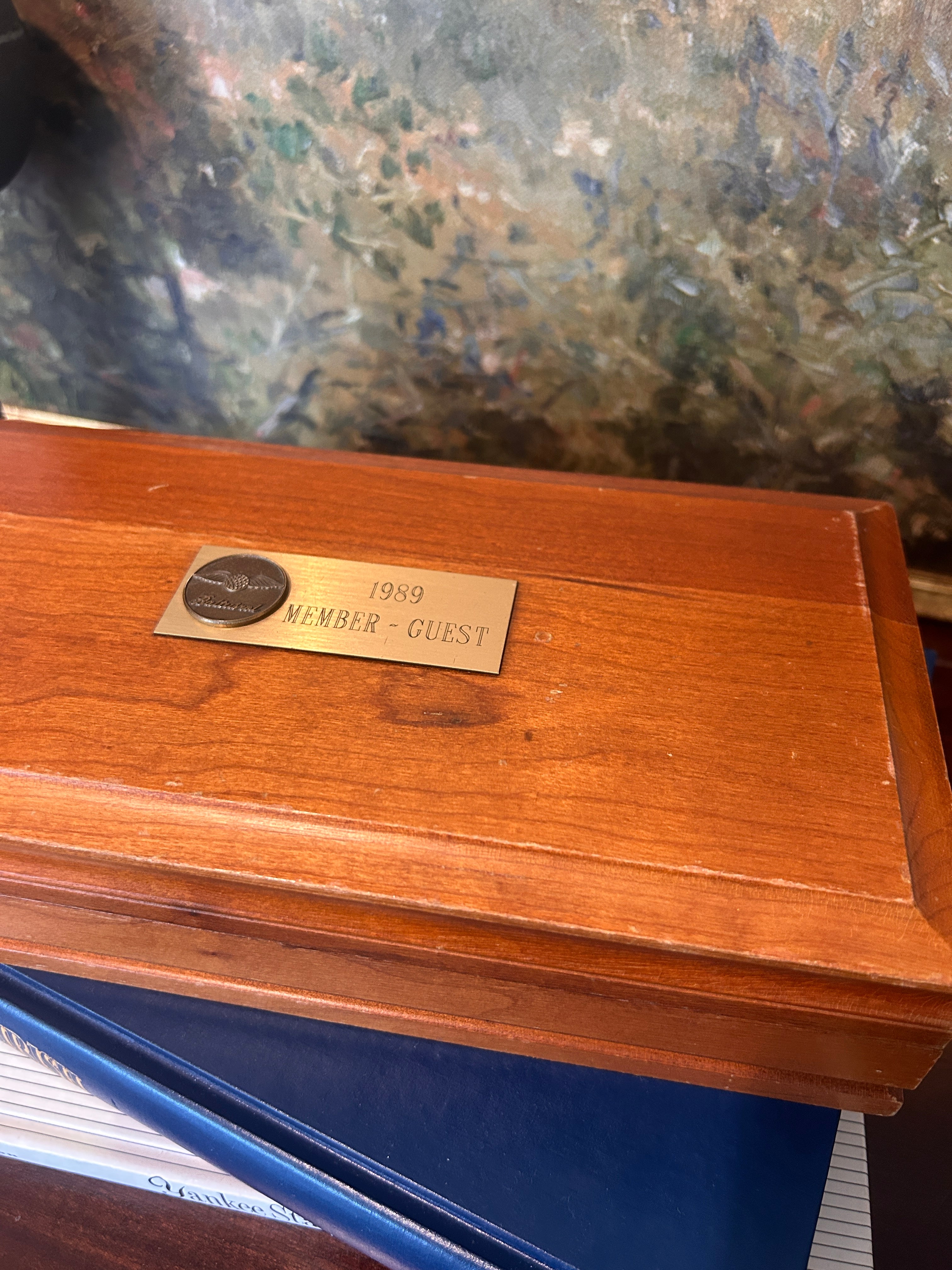 Vintage 1989 Baltusrol Golf Club Keepsake Box- Limited Time