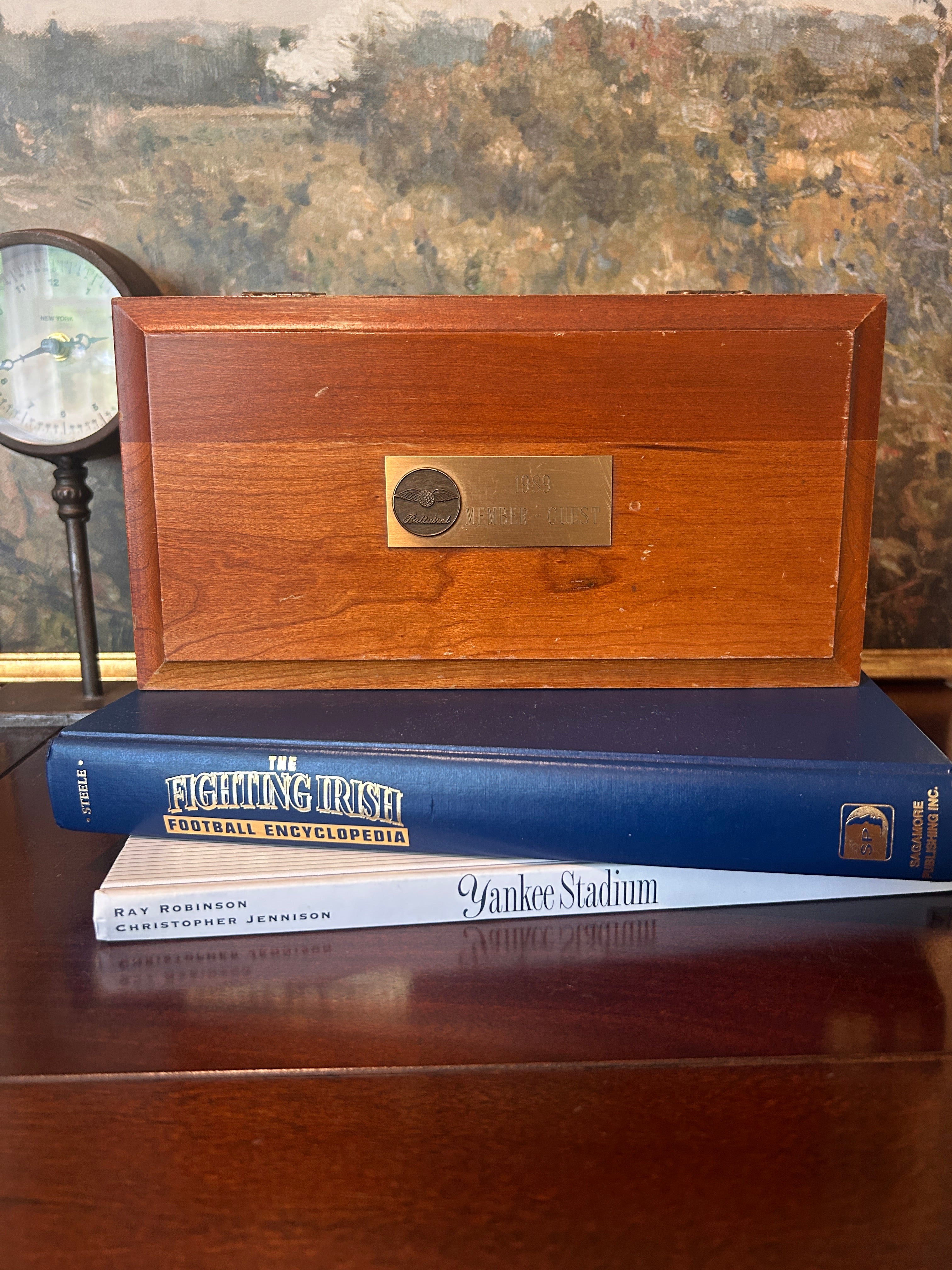 Vintage 1989 Baltusrol Golf Club Keepsake Box- Limited Time