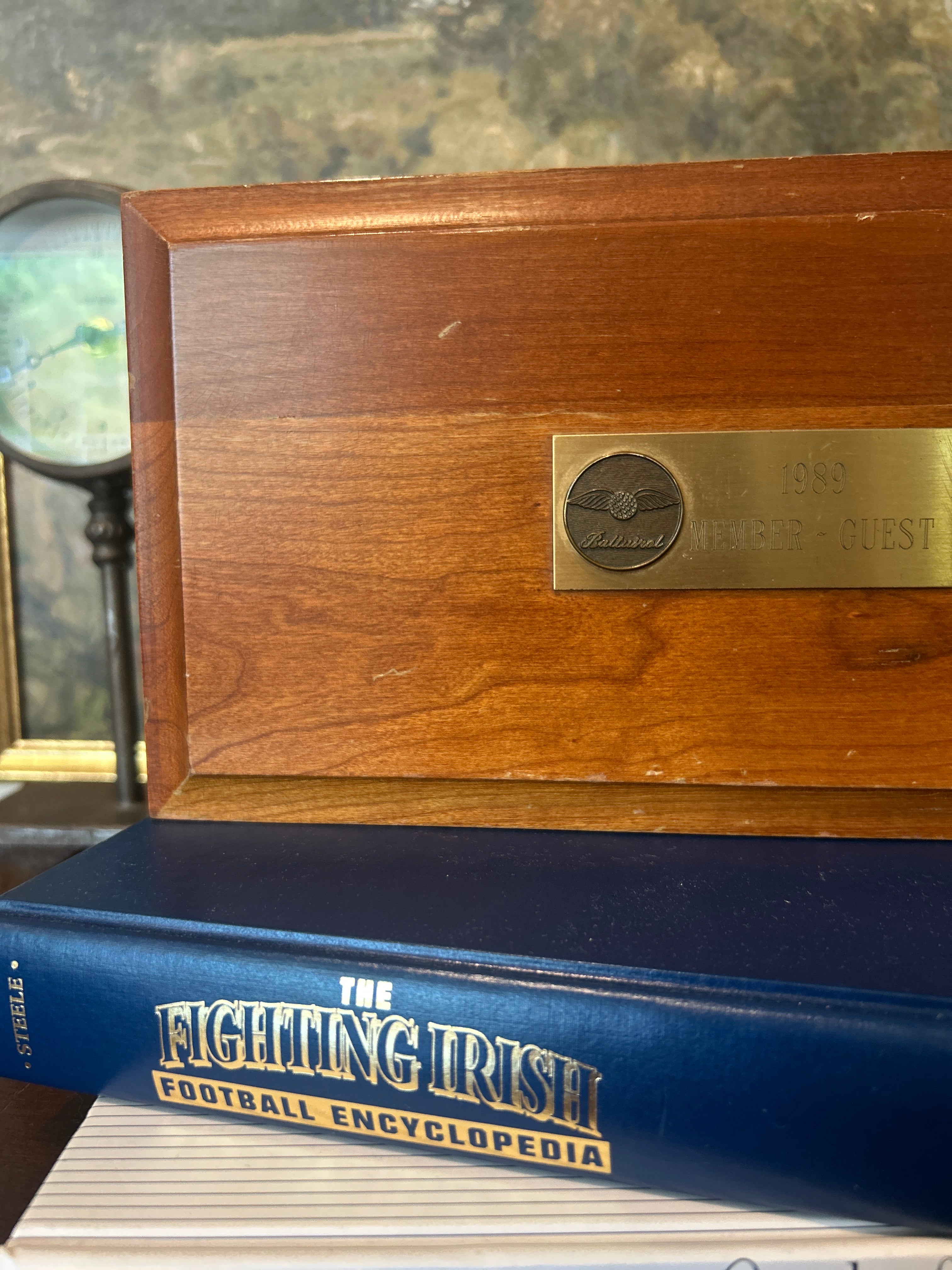 Vintage 1989 Baltusrol Golf Club Keepsake Box- Limited Time