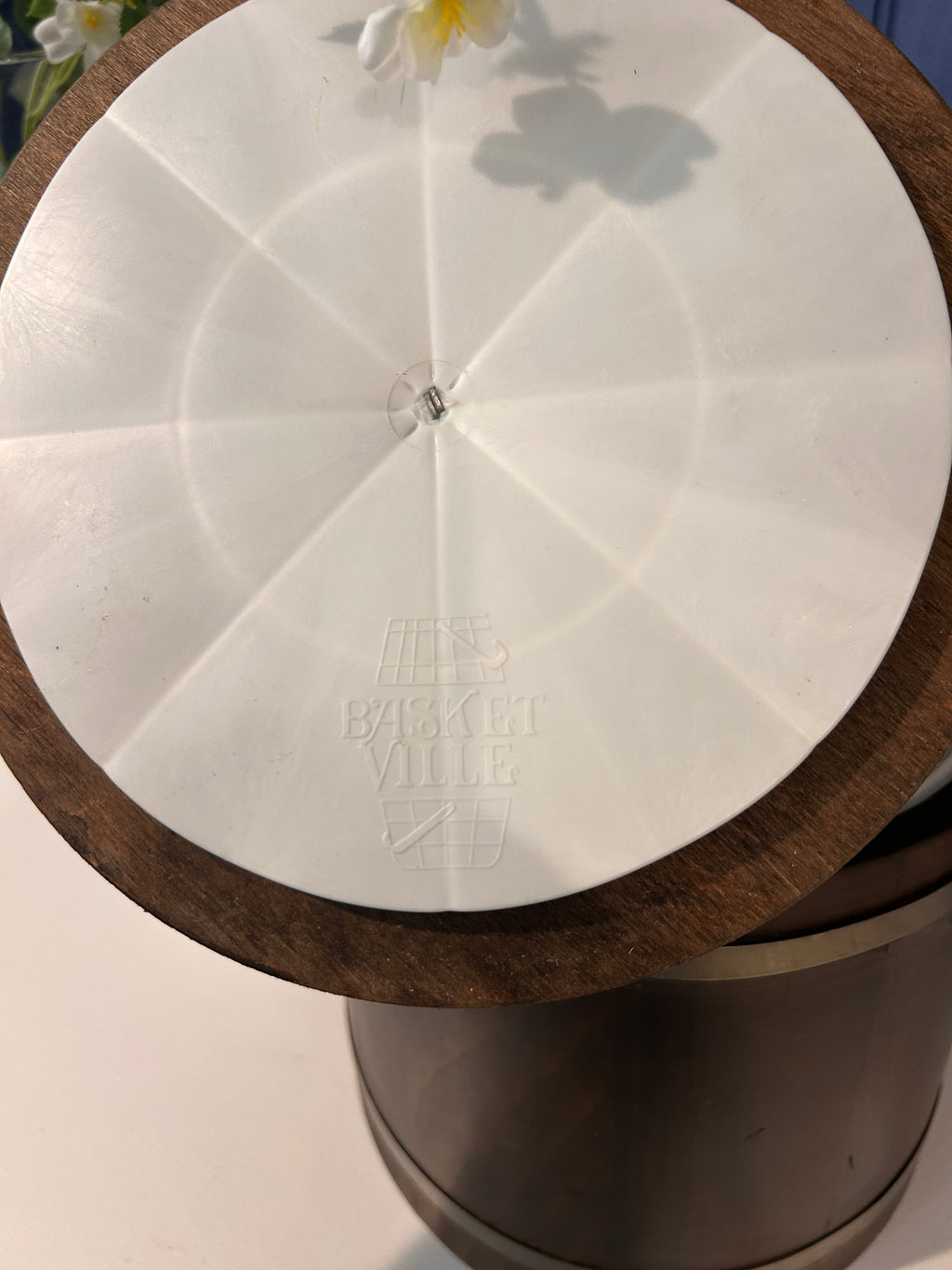 Vintage Basketville Wooden Ice Bucket- Limited Time