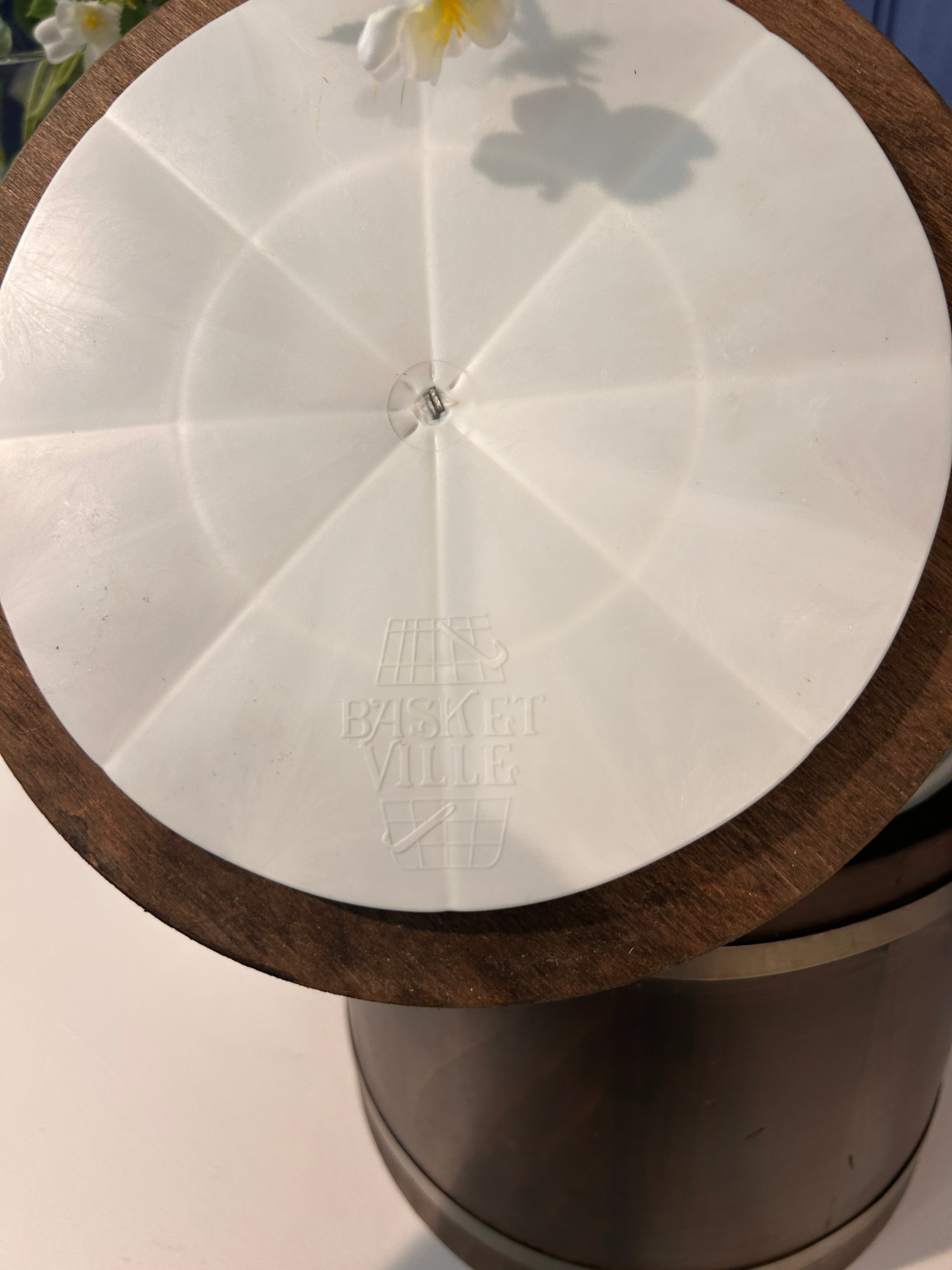 Vintage Basketville Wooden Ice Bucket- Limited Time