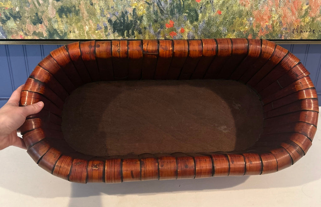 Vintage Bentwood Basket / Planter