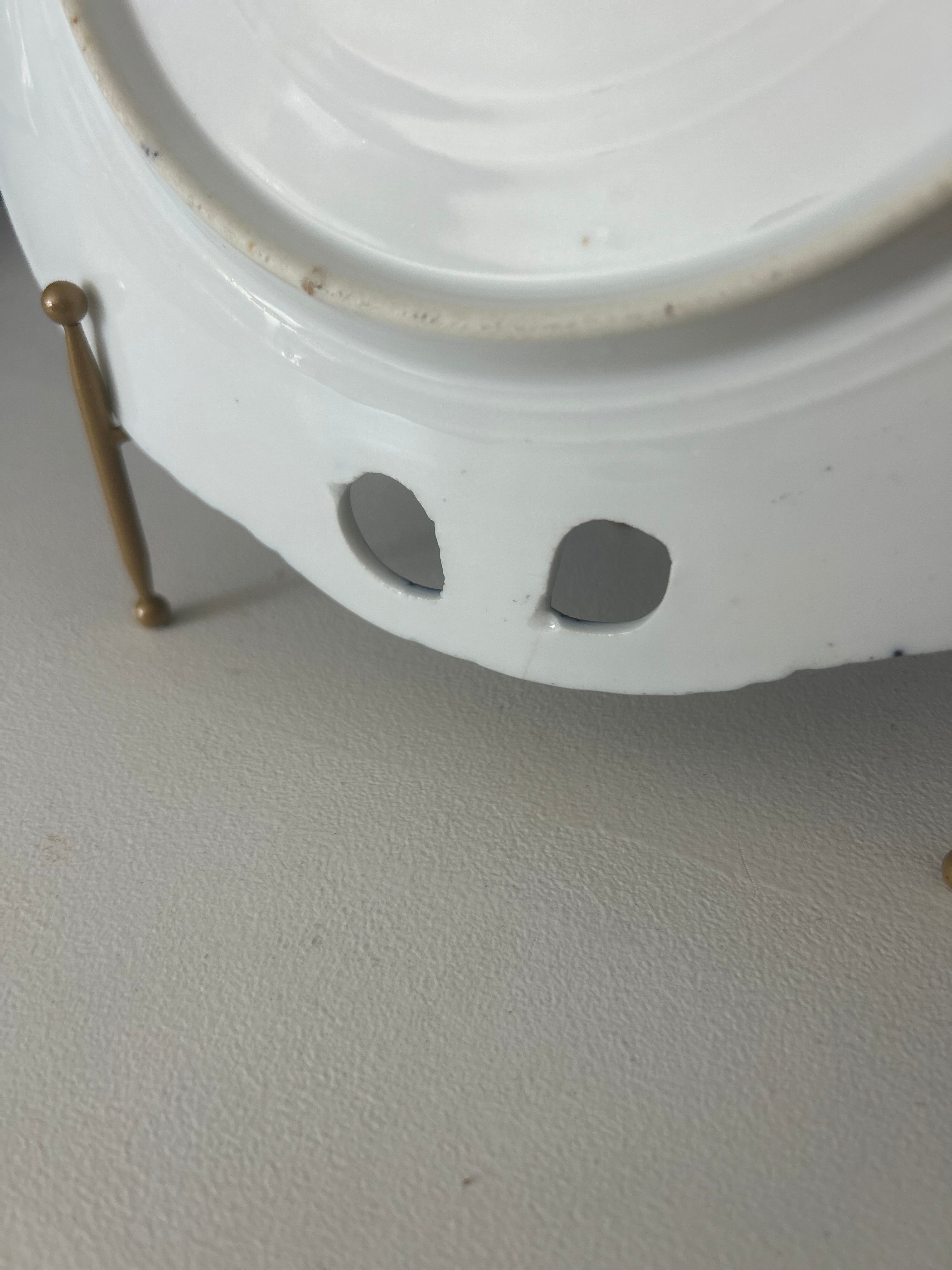 Antique Victoria Carlsbad Austria Floral Porcelain Plate