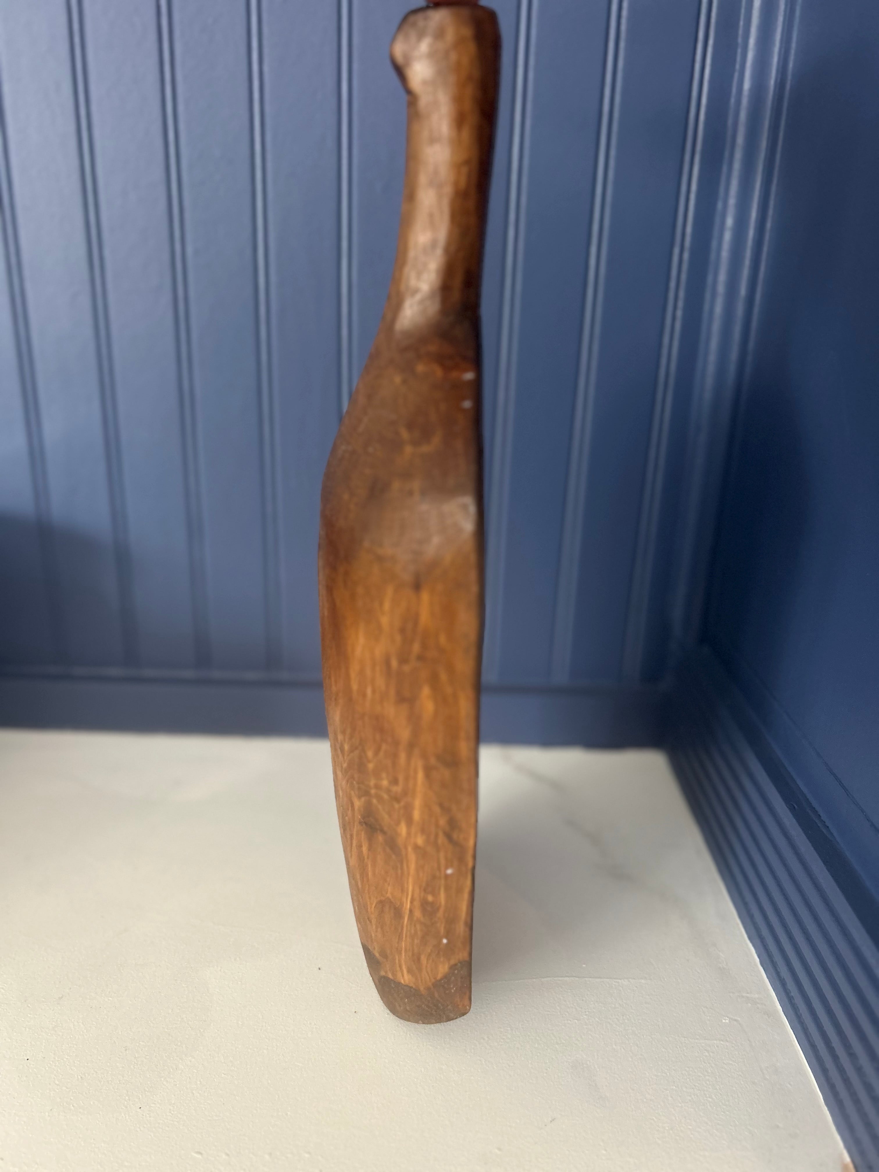 Vintage Wooden Grain Scoop