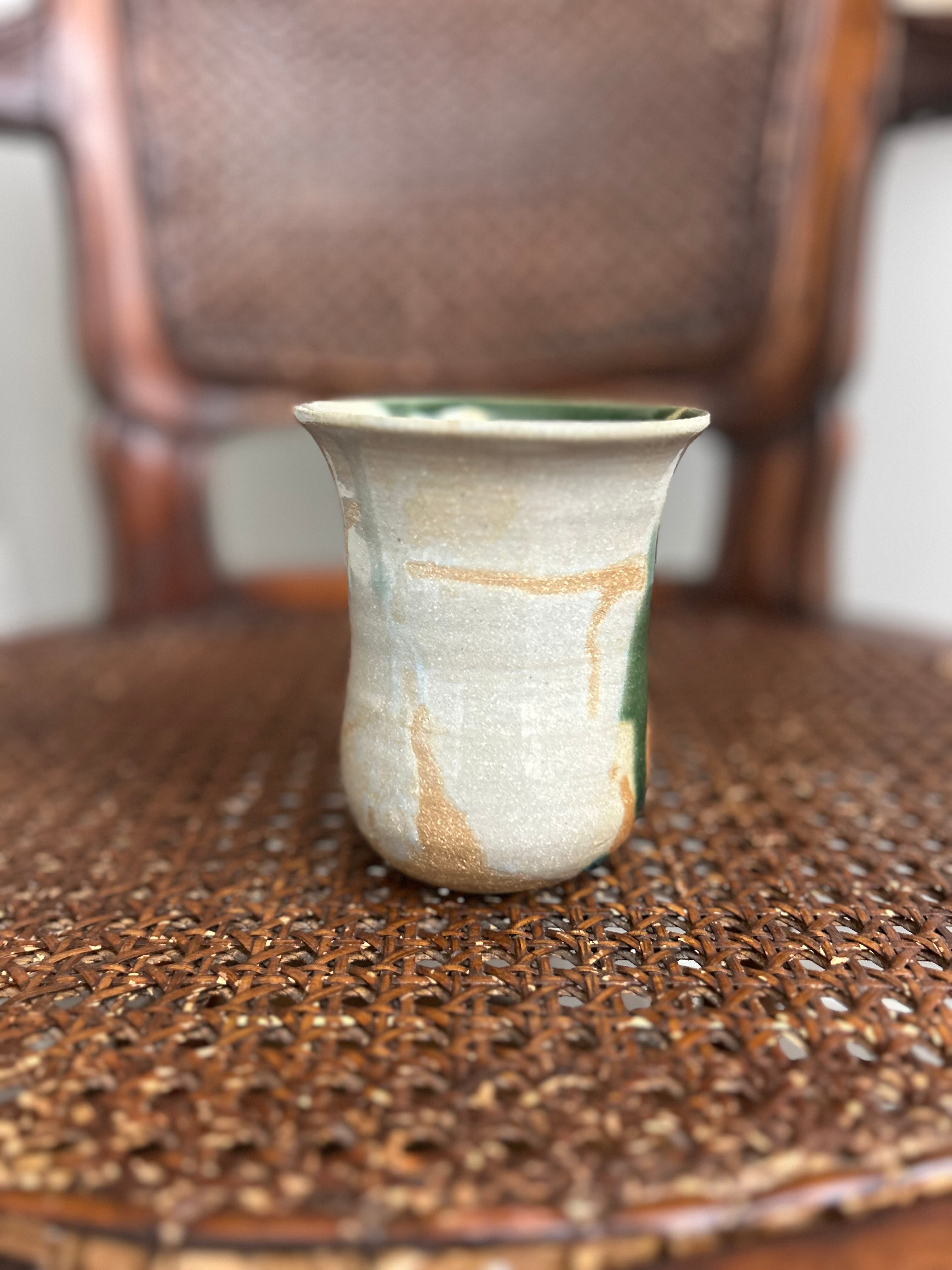 Vintage Hand-Thrown Studio Pottery Vase