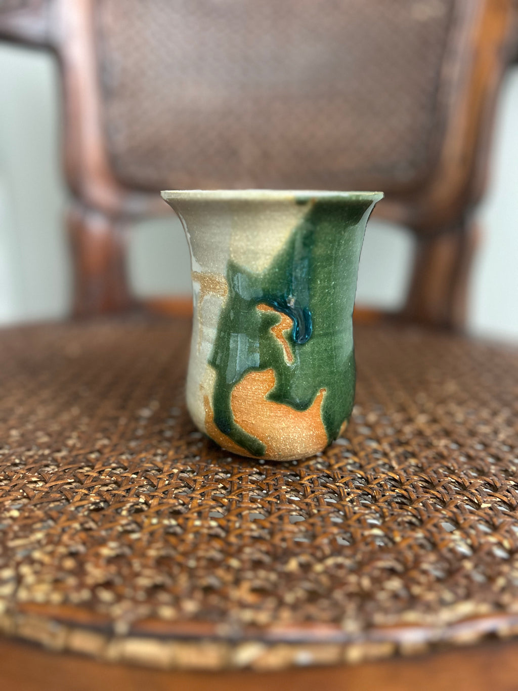 Vintage Hand-Thrown Studio Pottery Vase