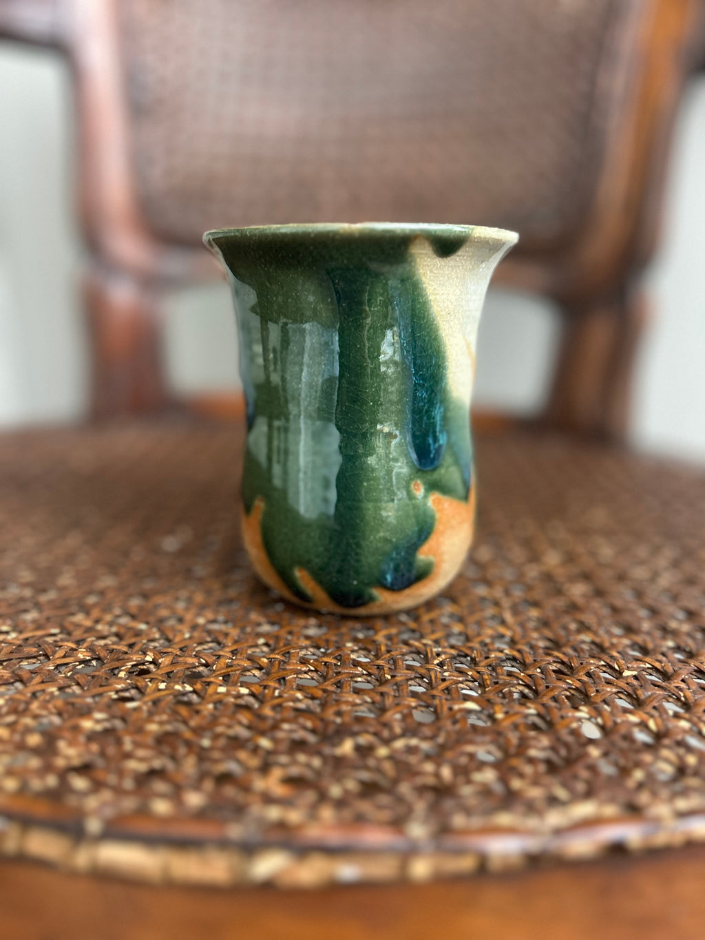 Vintage Hand-Thrown Studio Pottery Vase