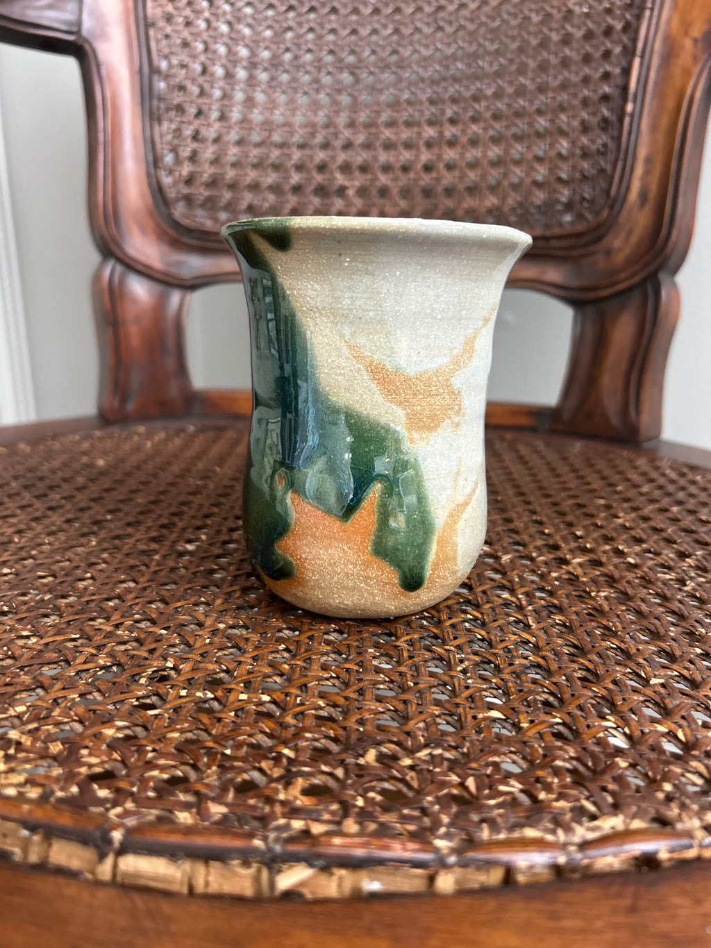 Vintage Hand-Thrown Studio Pottery Vase