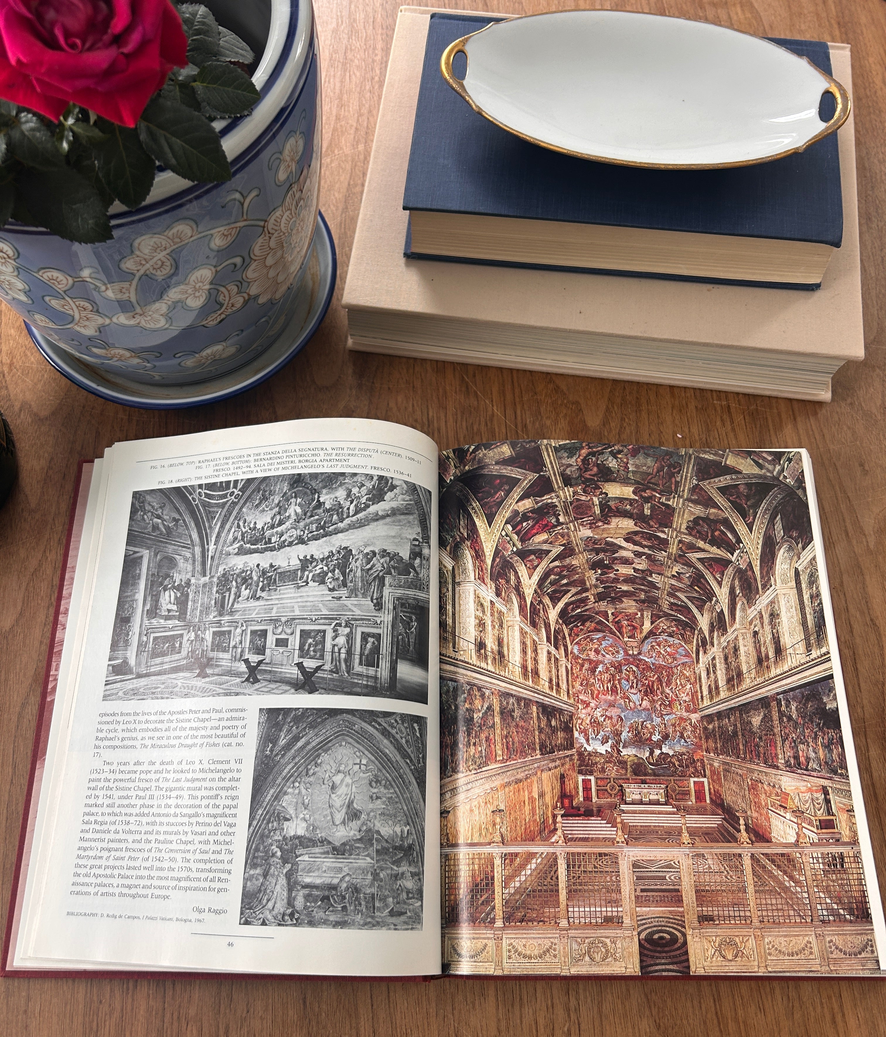Vintage "The Vatican Collections: The Papacy and Art" Coffee Table Book