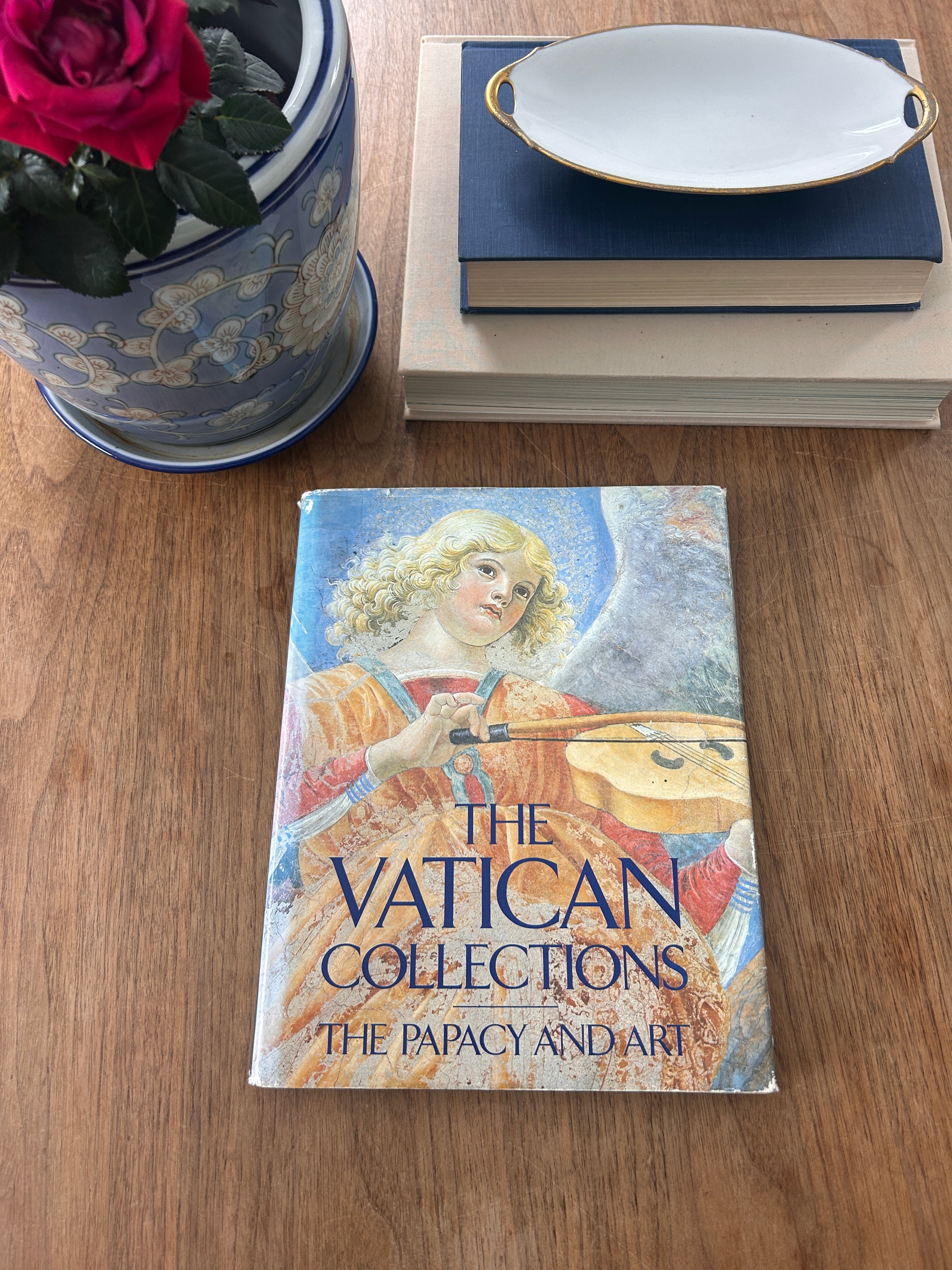 Vintage "The Vatican Collections: The Papacy and Art" Coffee Table Book
