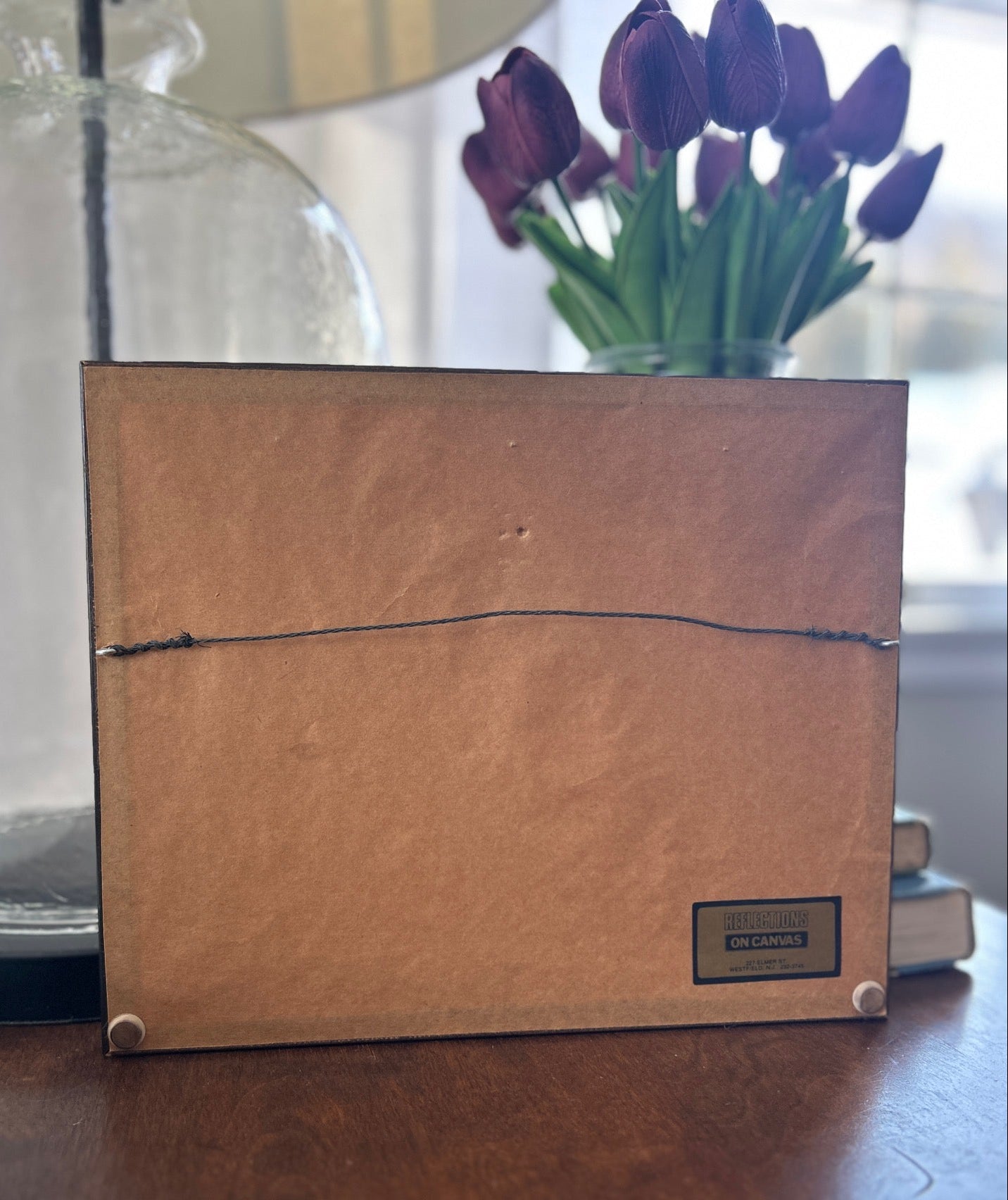 Vintage Framed Dartmouth Castle Harbor Scene