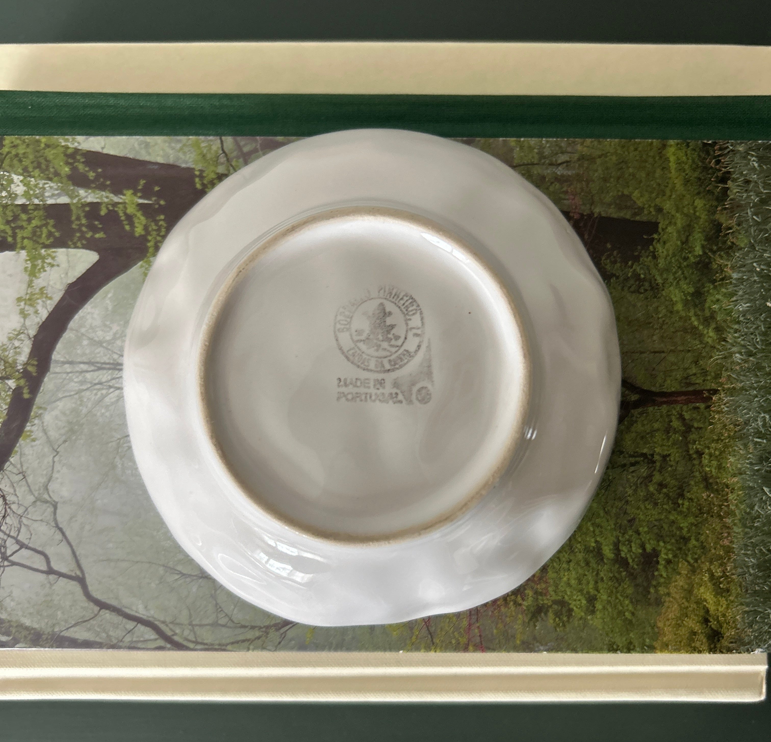 Vintage Bordallo Pinheiro Strawberry Accent Catchall